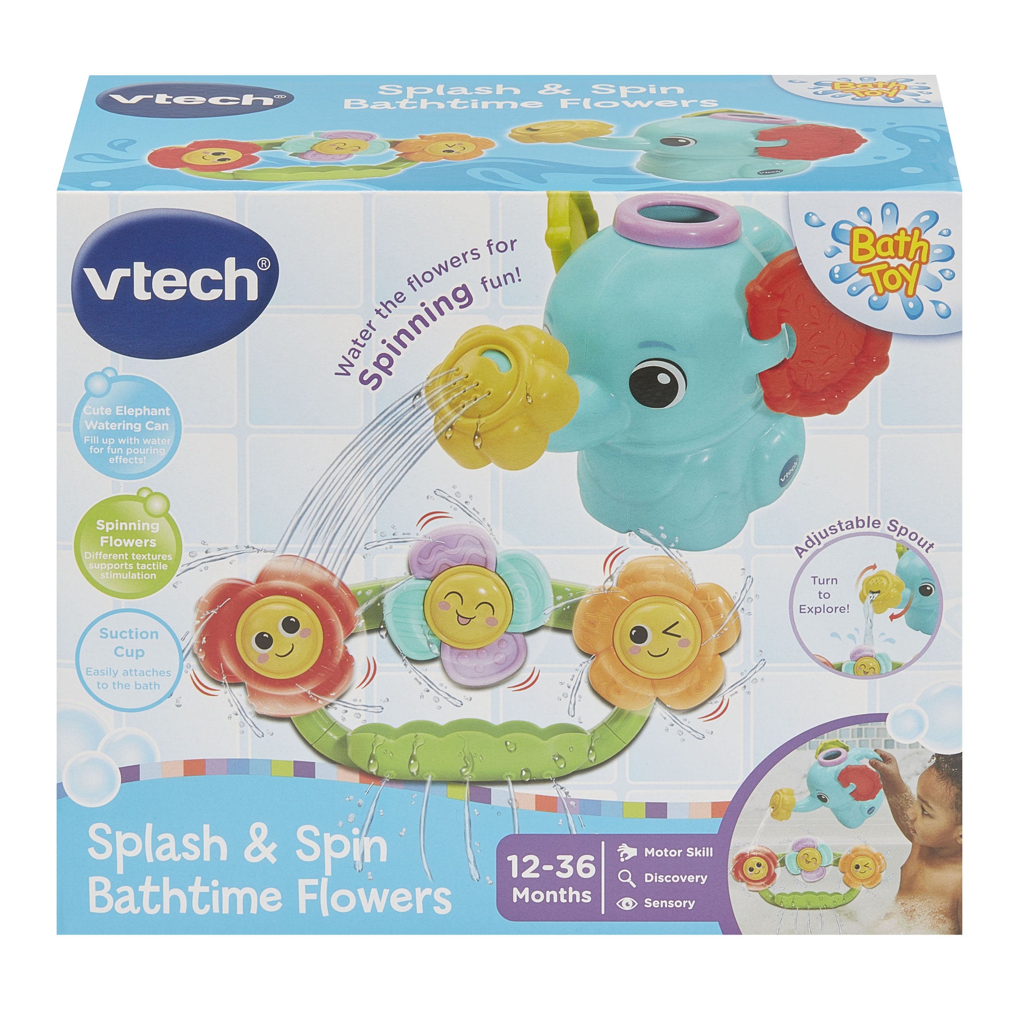 VTech Splash & Spin Bathtime Flowers