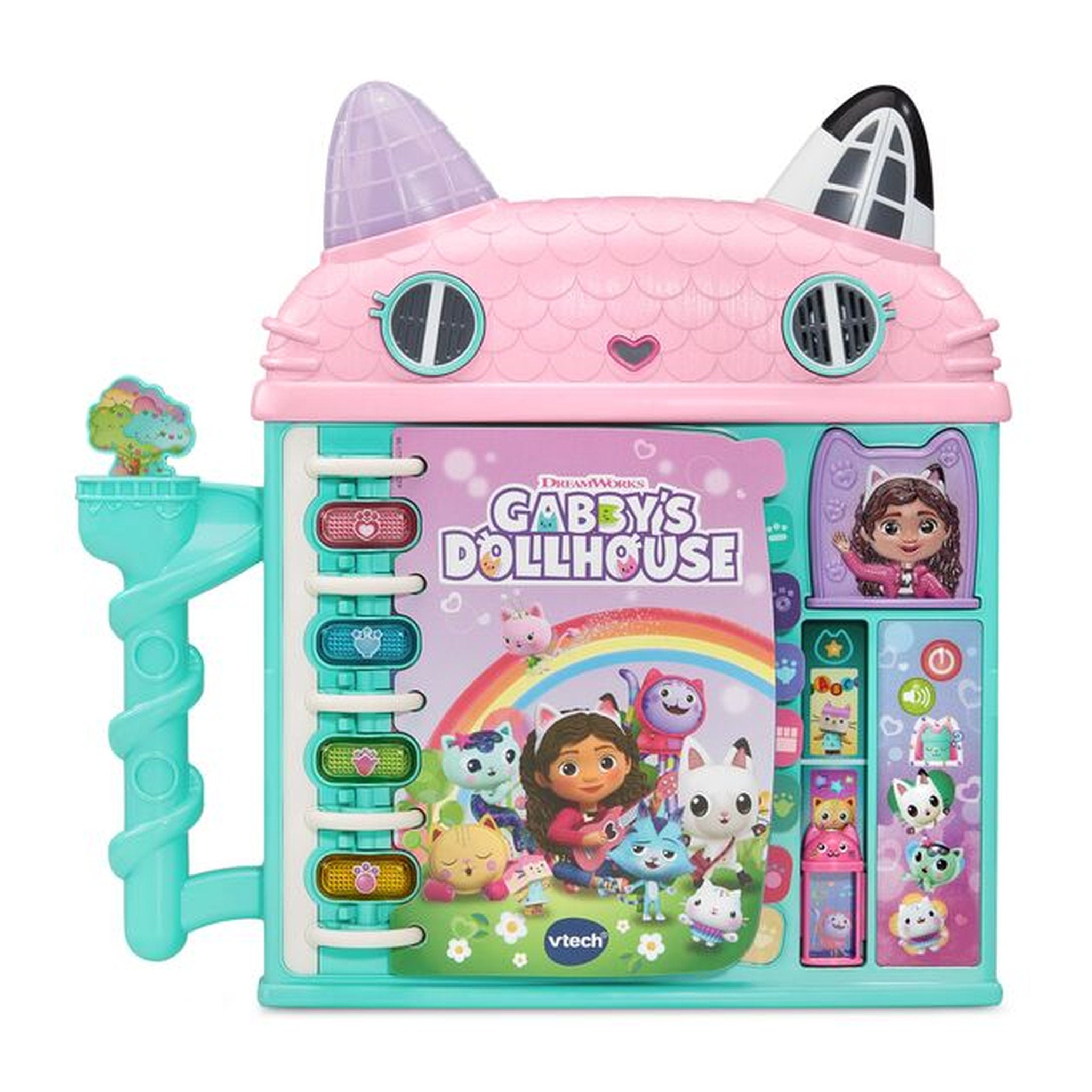 Gabbys Dollhouse Cat-A-Vator Discovery Book