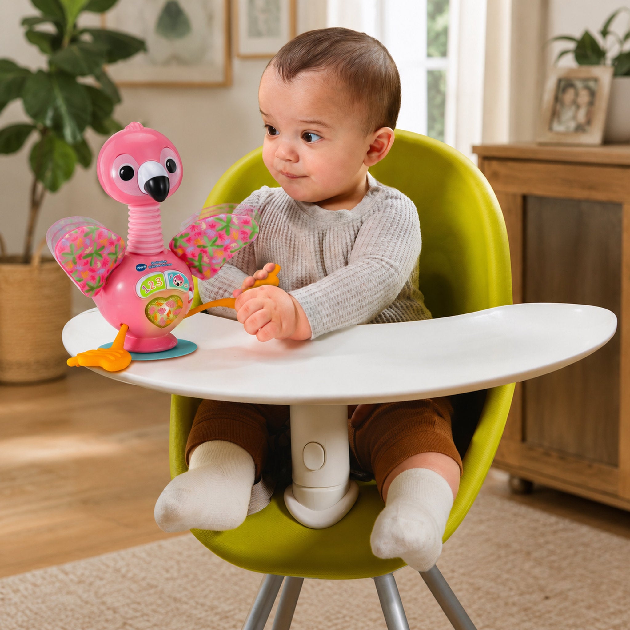 VTech Suction Cup Fluttering Flamingo