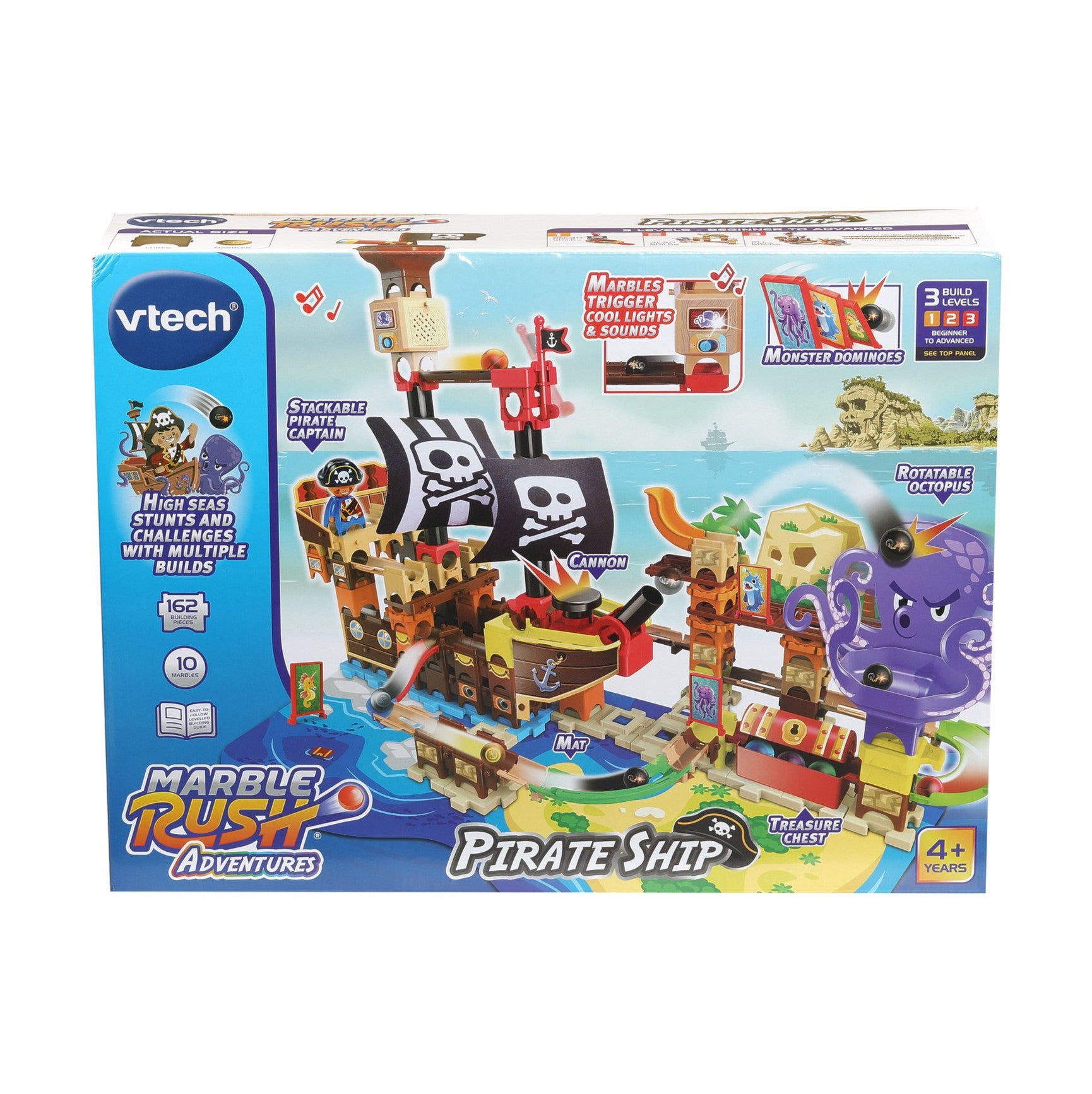 VTech Marble Rush Adventures Pirate Ship Set