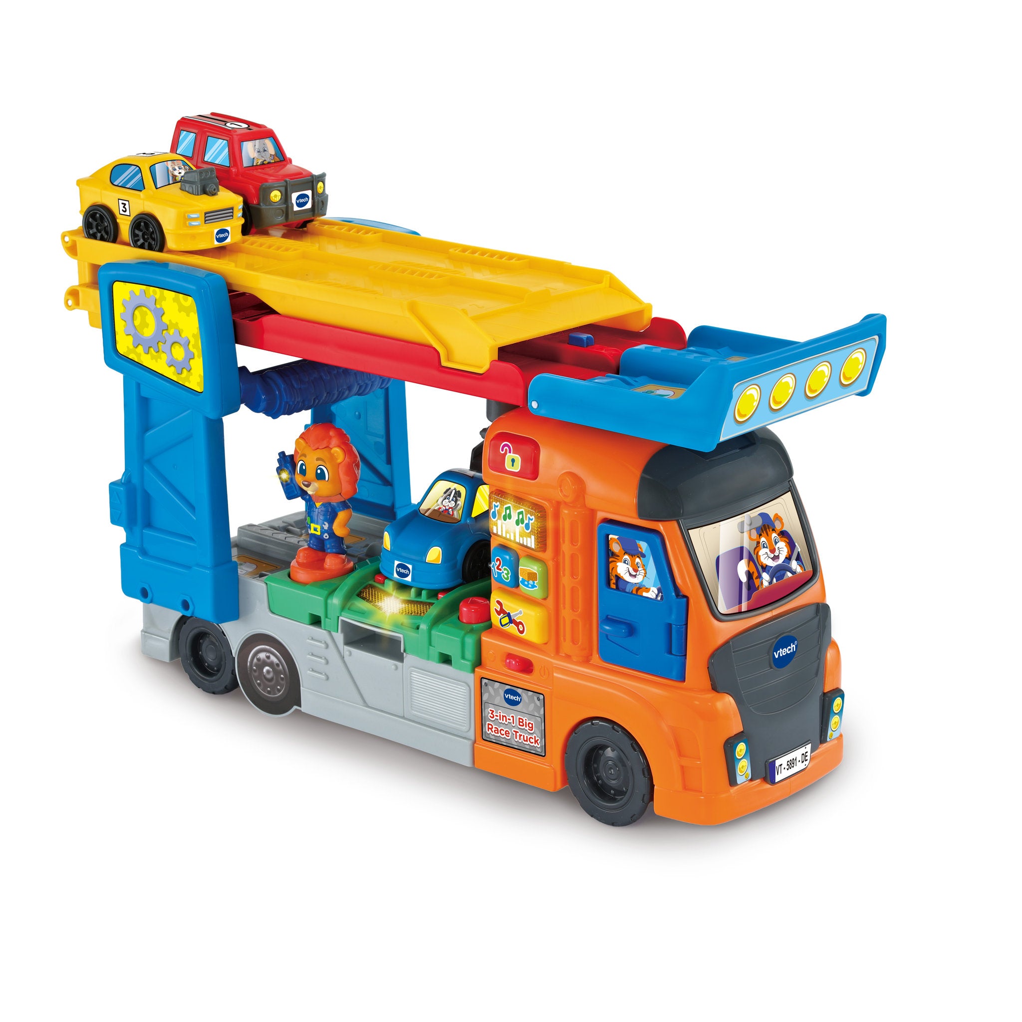 VTech Toot-Toot Drivers 3-IN-1 Big Race Truck