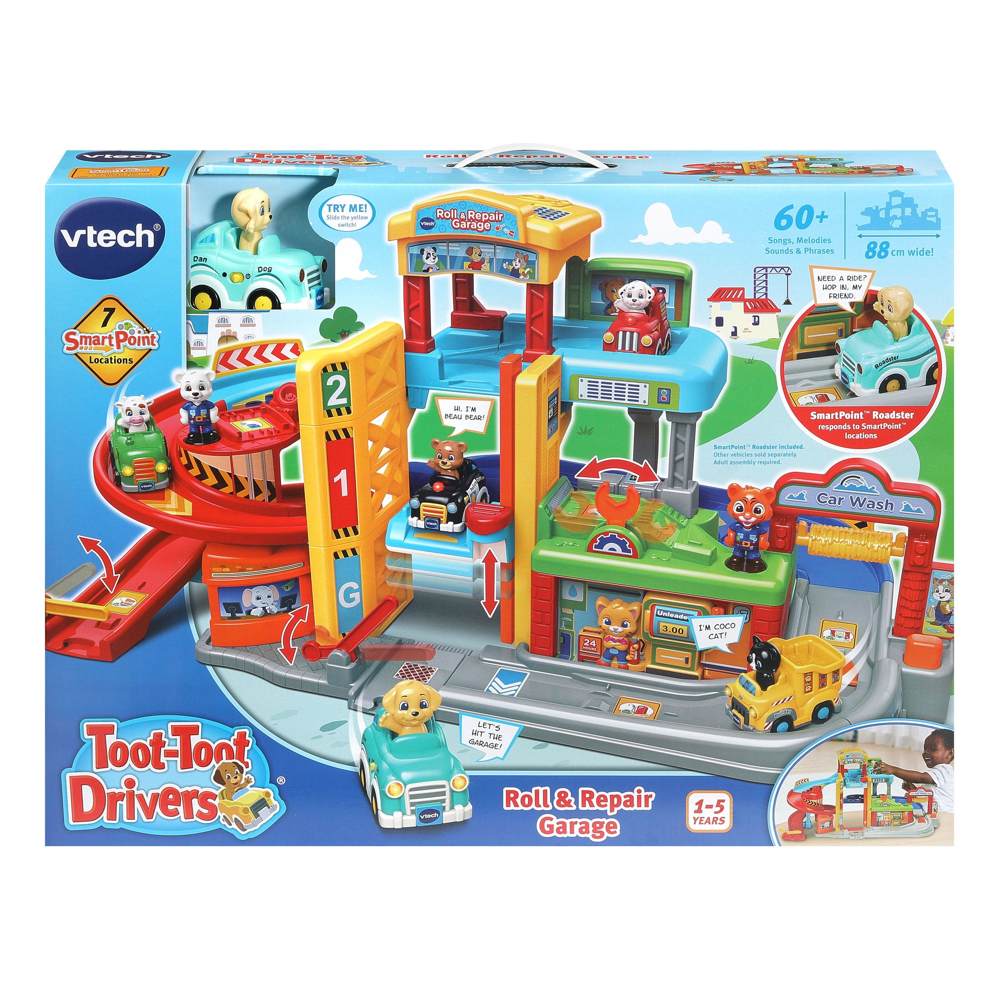 VTech Toot-Toot Drivers Roll & Repair Garage