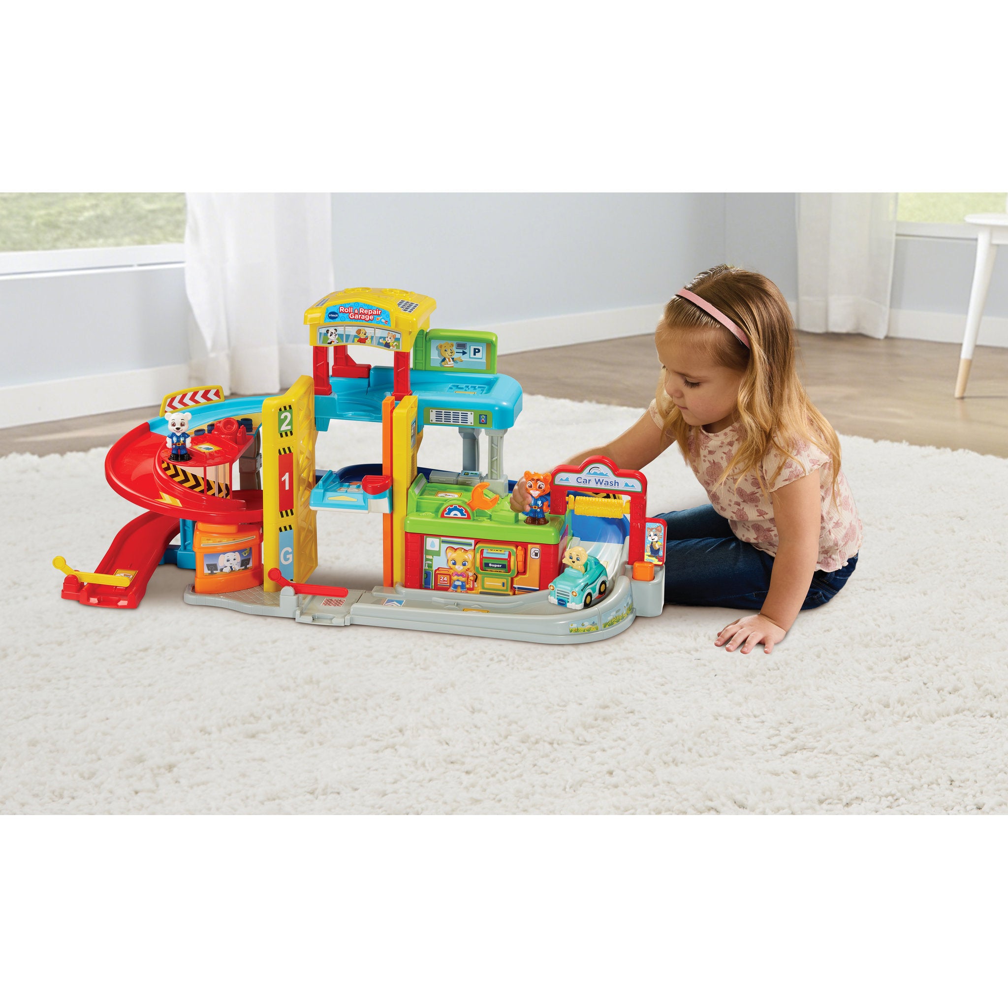 VTech Toot-Toot Drivers Roll & Repair Garage