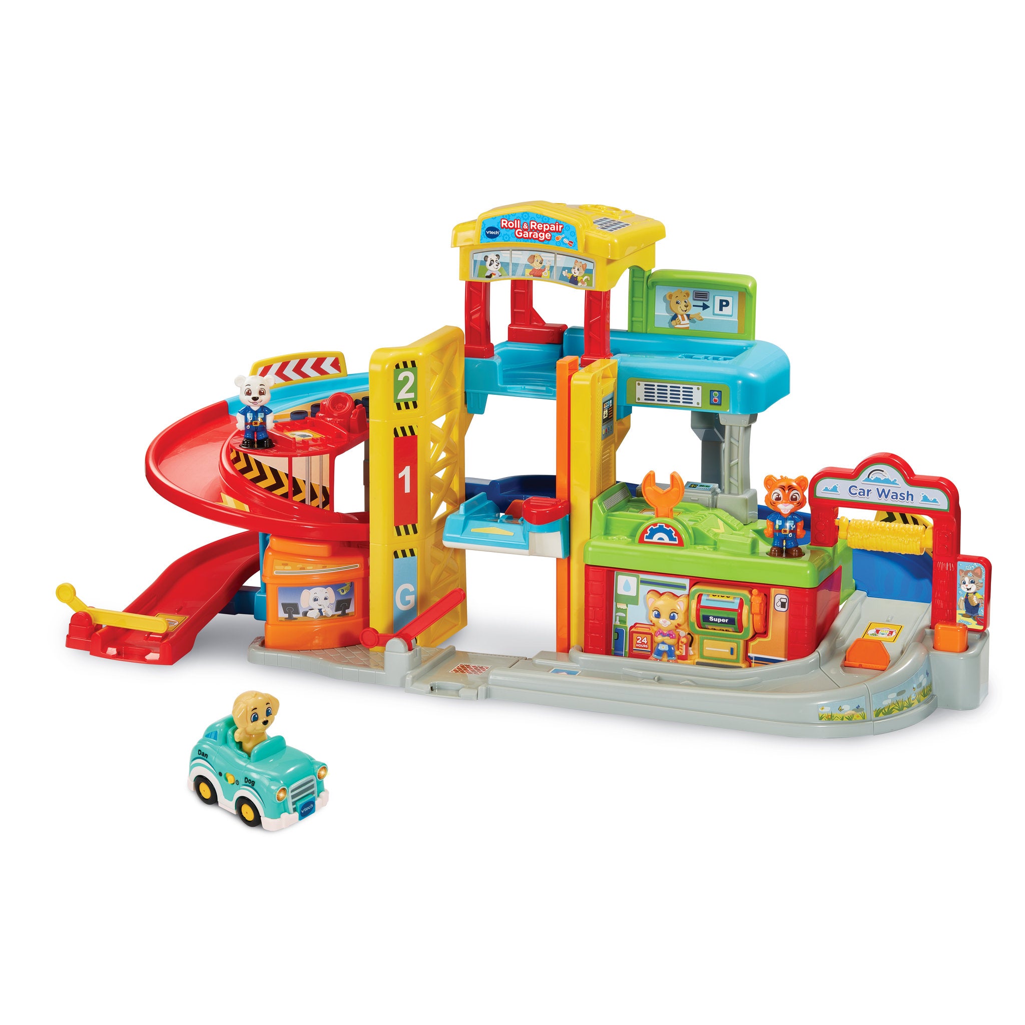 VTech Toot-Toot Drivers Roll & Repair Garage