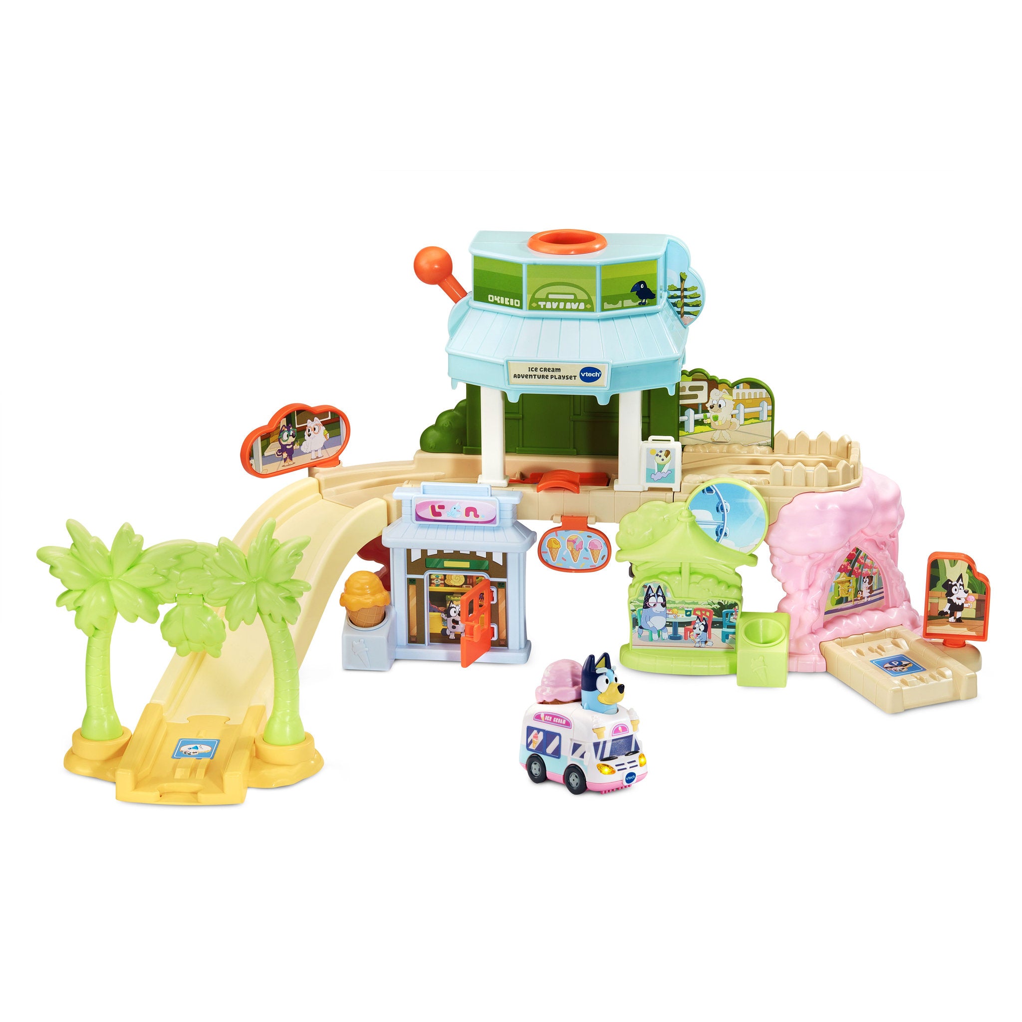 VTech Toot-Toot Drivers Bluey Ice Cream Adventure Playset