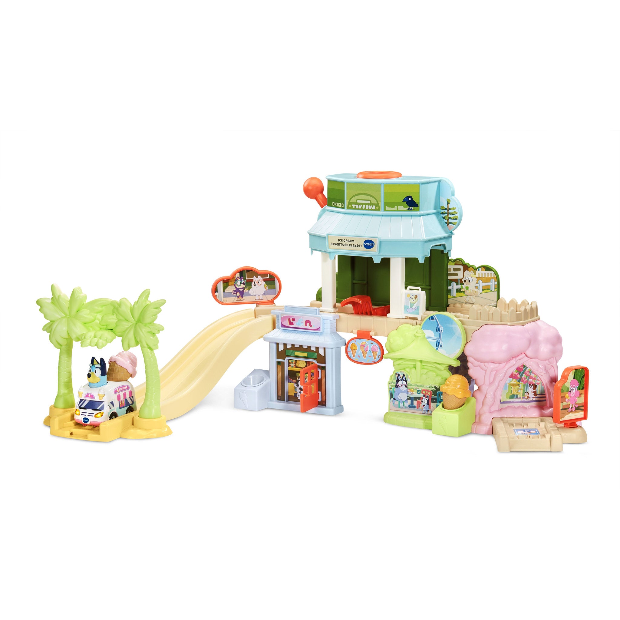 VTech Toot-Toot Drivers Bluey Ice Cream Adventure Playset