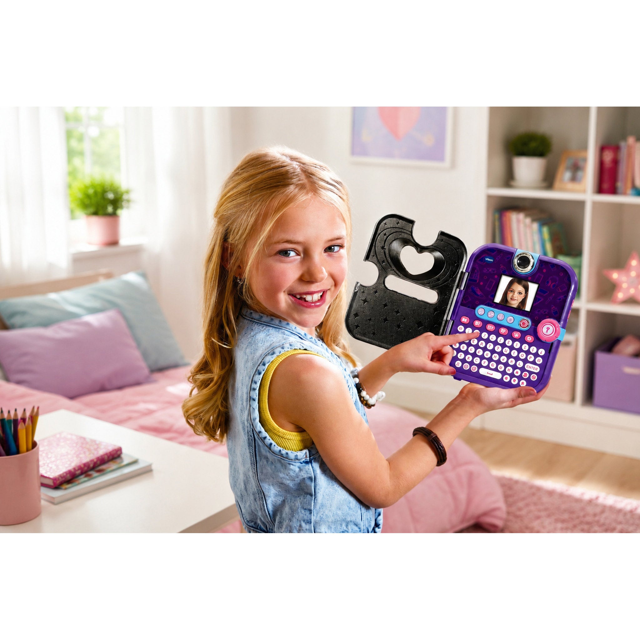 VTech Get Ready With Me Fashion Journal - Purple