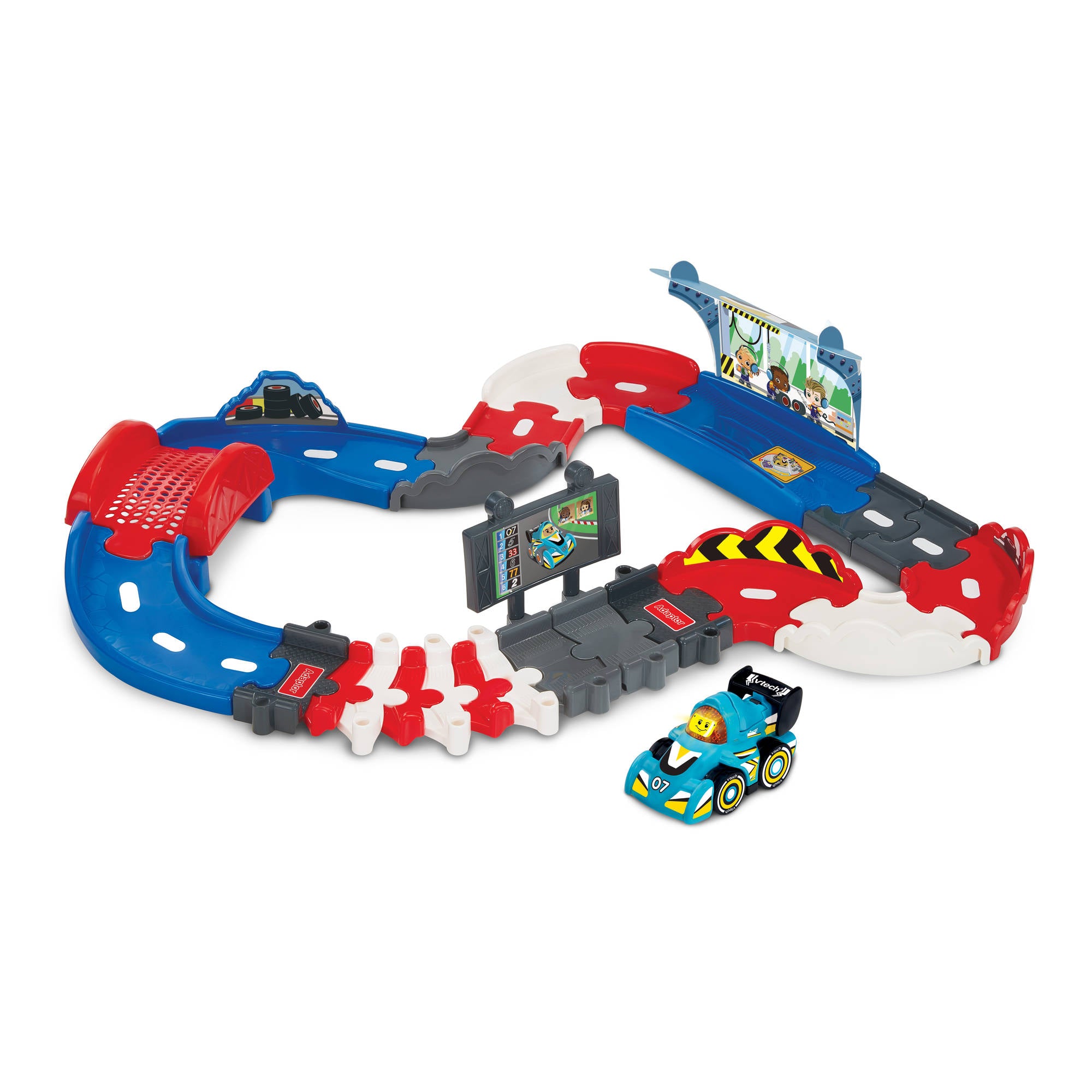 VTech Toot-Toot Drivers V Racers Pit Stop Playset