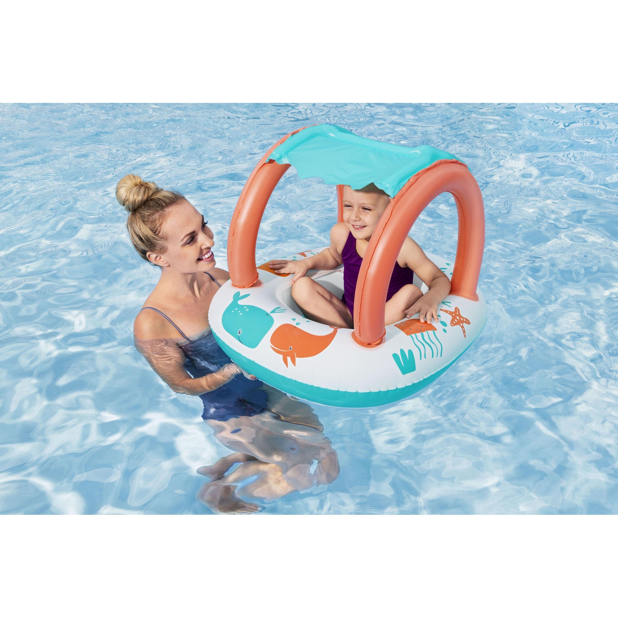 H20 Go! Comfort Plush Shaded Baby Boat