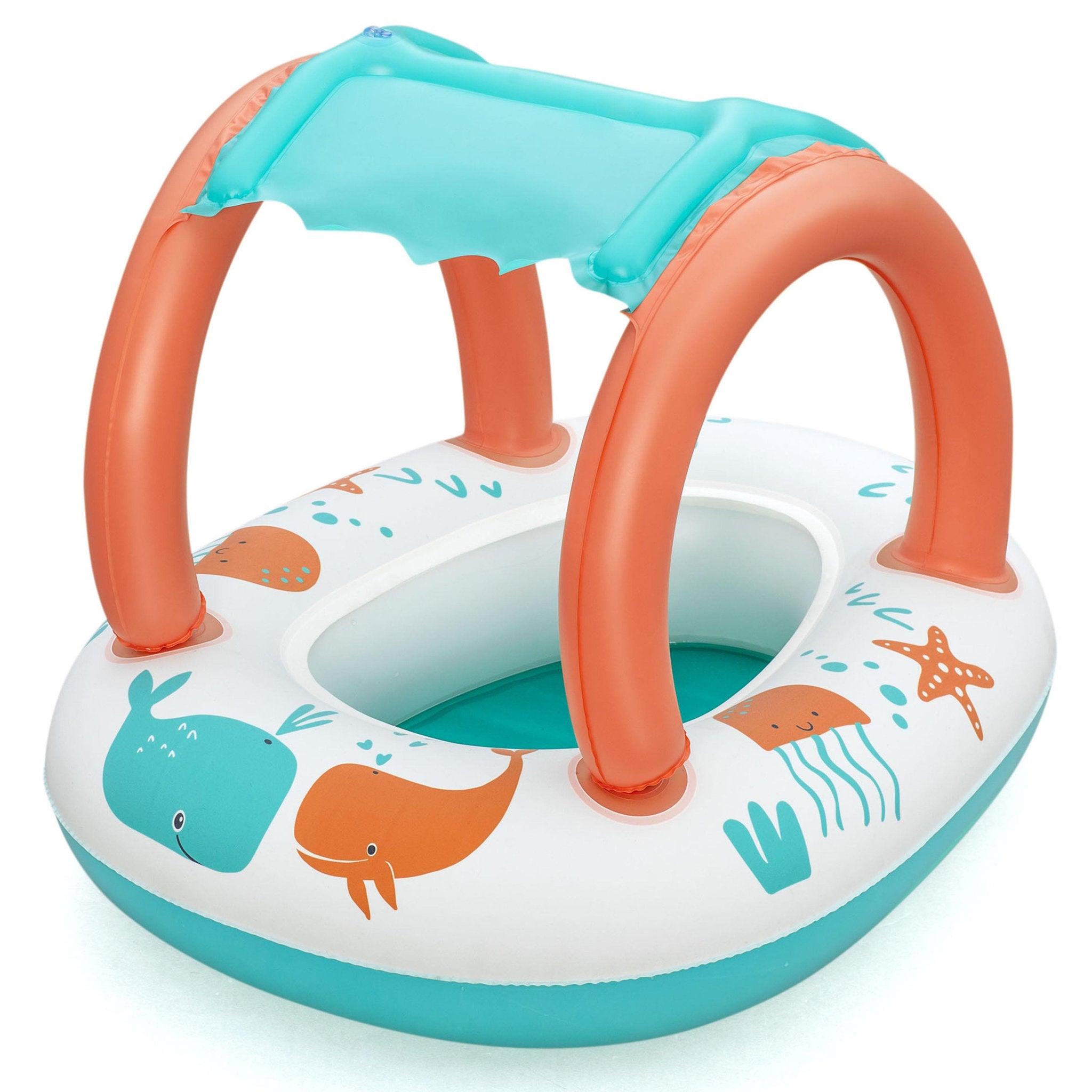 H20 Go! Comfort Plush Shaded Baby Boat