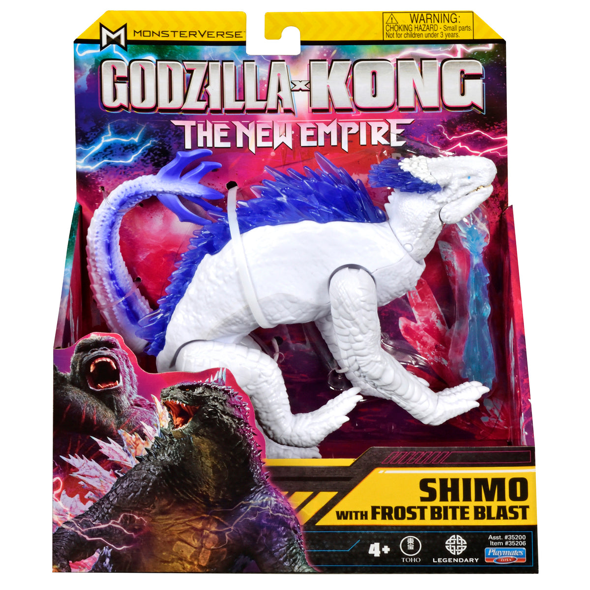 Godzilla x Kong The New Empire 6 Inch Figure - Shimo with Frost Bite Blast - Toyworld Australia