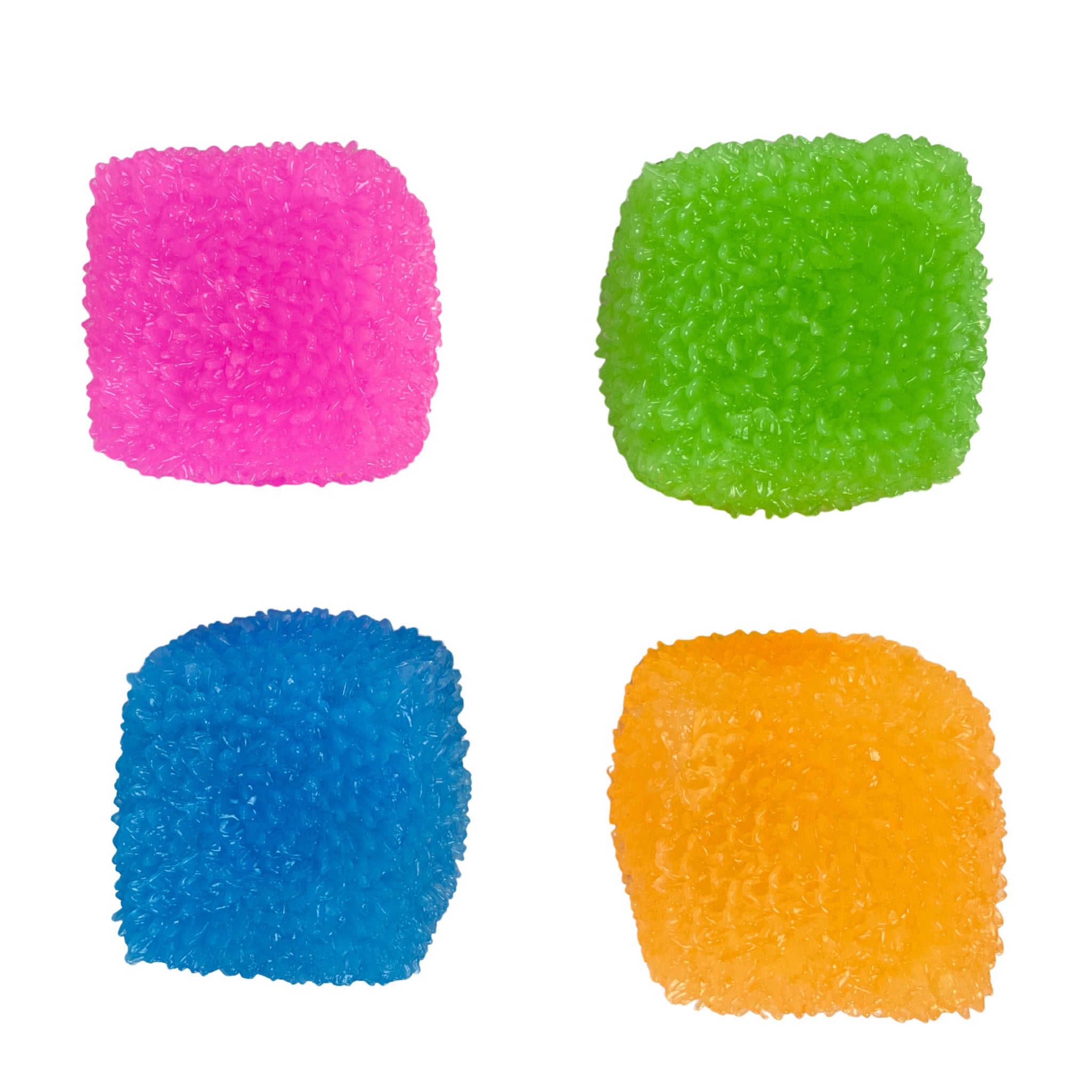 Squishy Textured Cube Assorted Styles