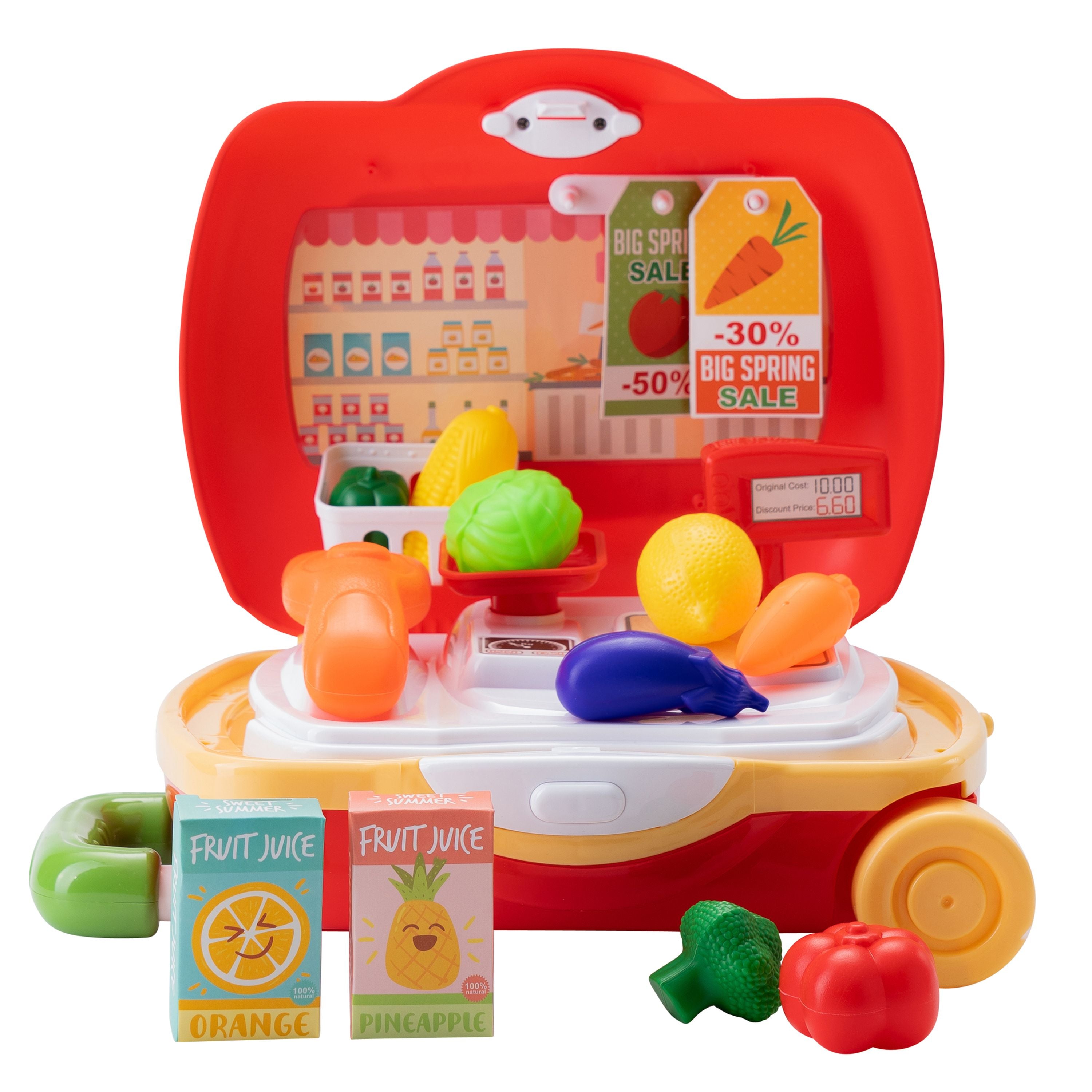 Little Market Wheelie Suitcase Kit