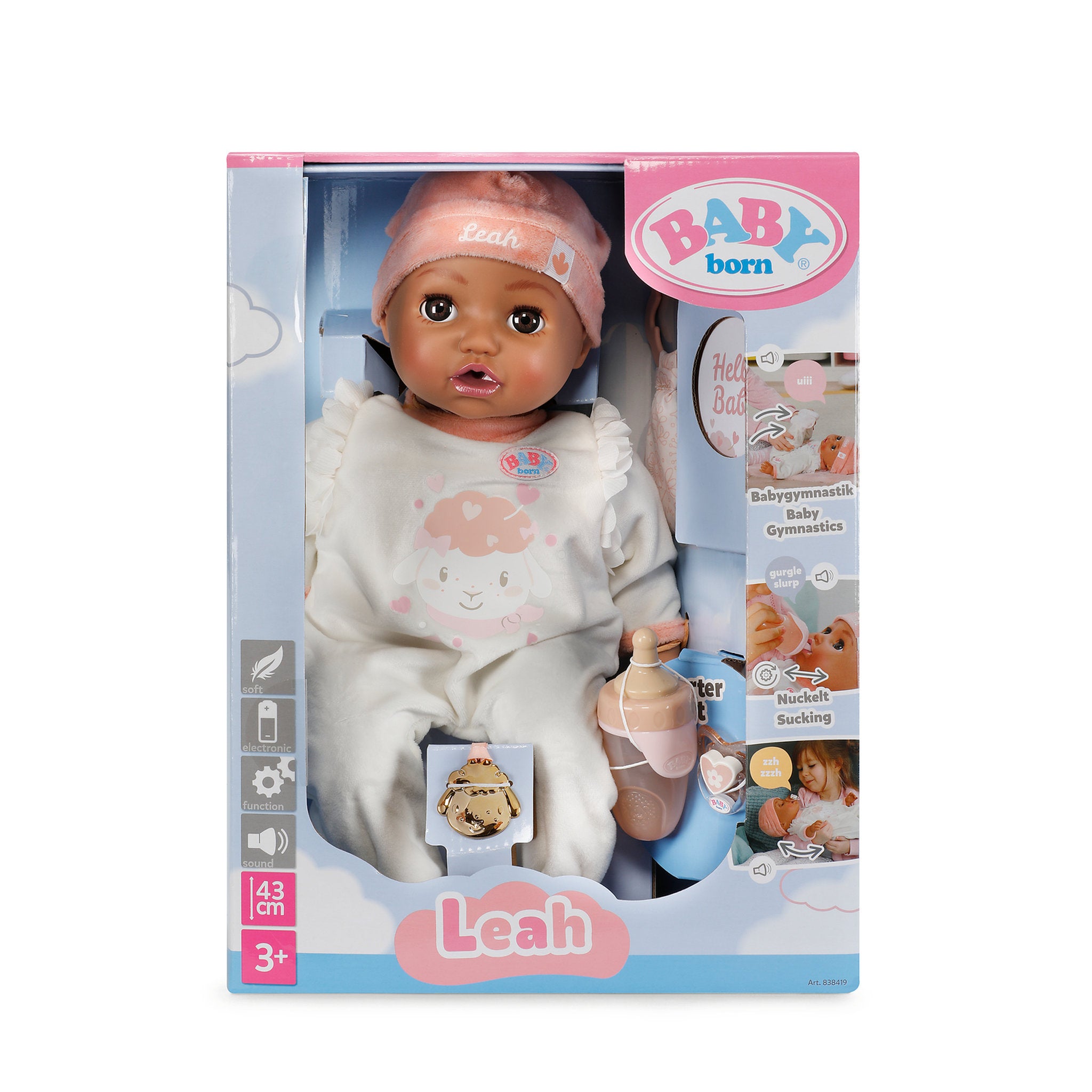 Baby Born 43cm Doll - Leah