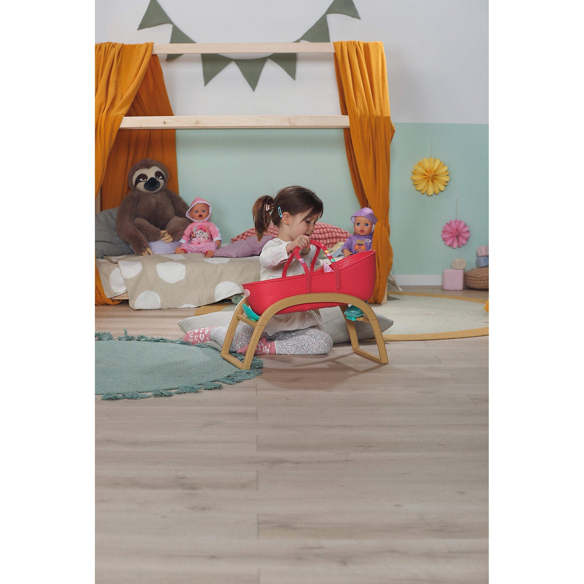 Baby Born 3 In 1 Bassinet Pinplay
