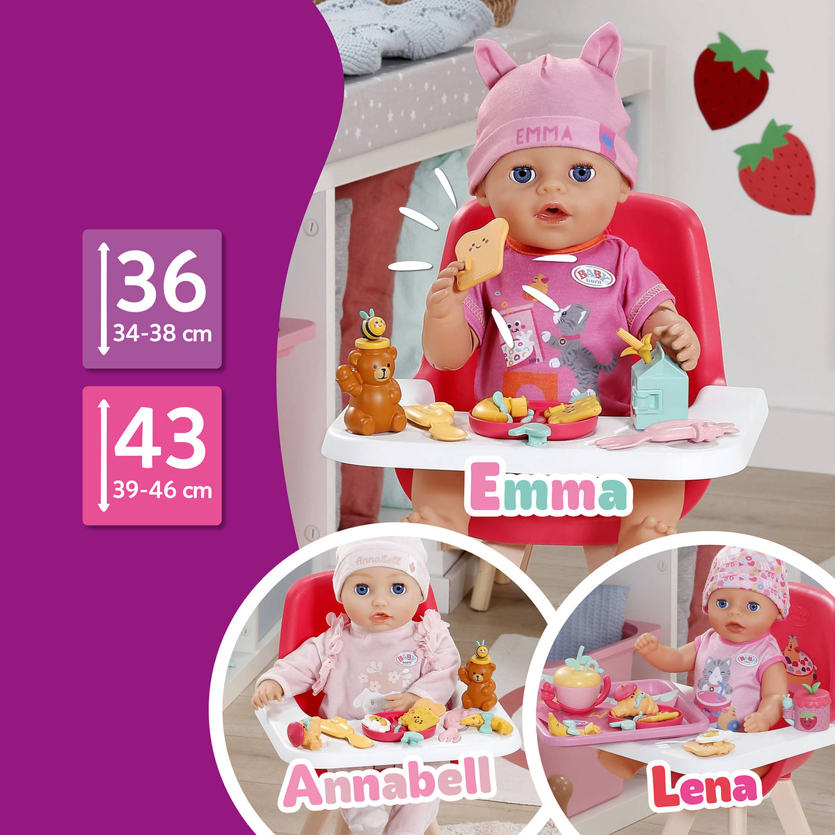BABY Born Click & Play Breakfast Set