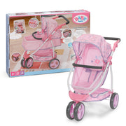BABY Born Deluxe Pram - Flowers