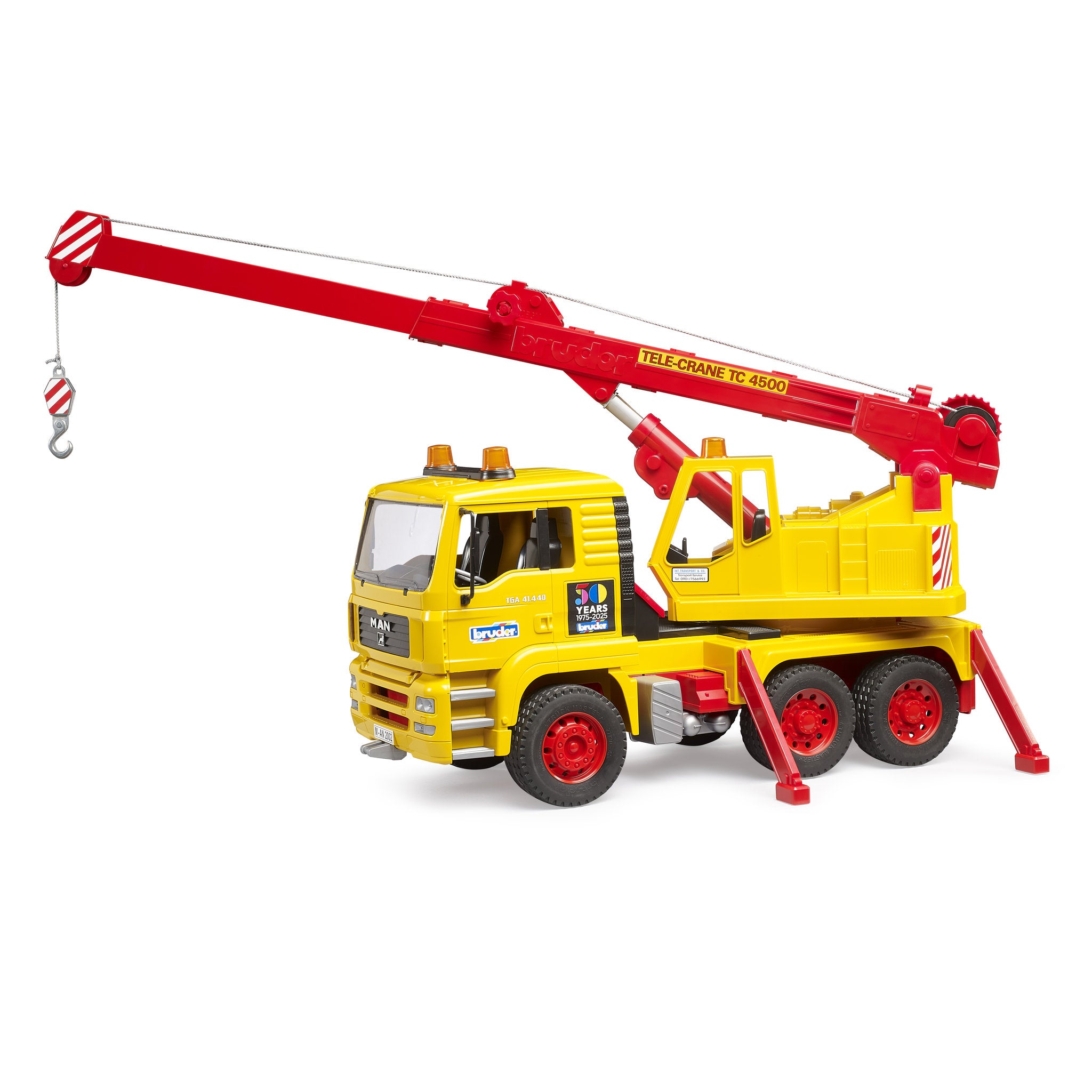 Bruder 50th Anniversary Man TGA Crane Truck