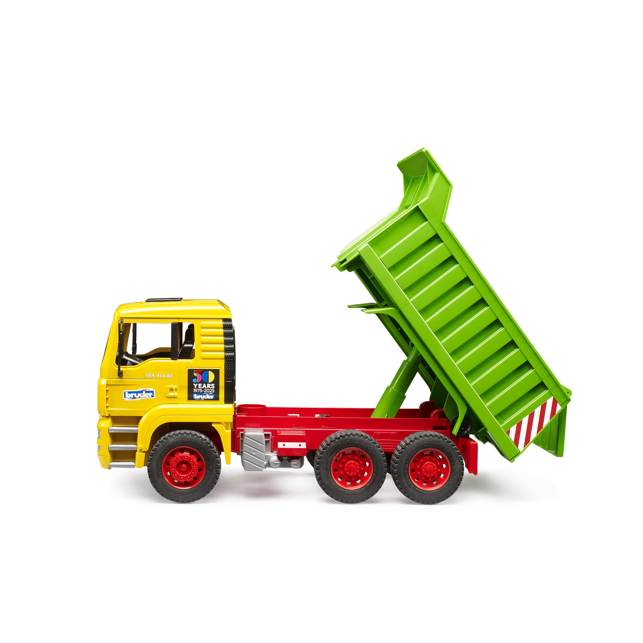 Bruder 50th Anniversary Man TGA Tip Up Truck