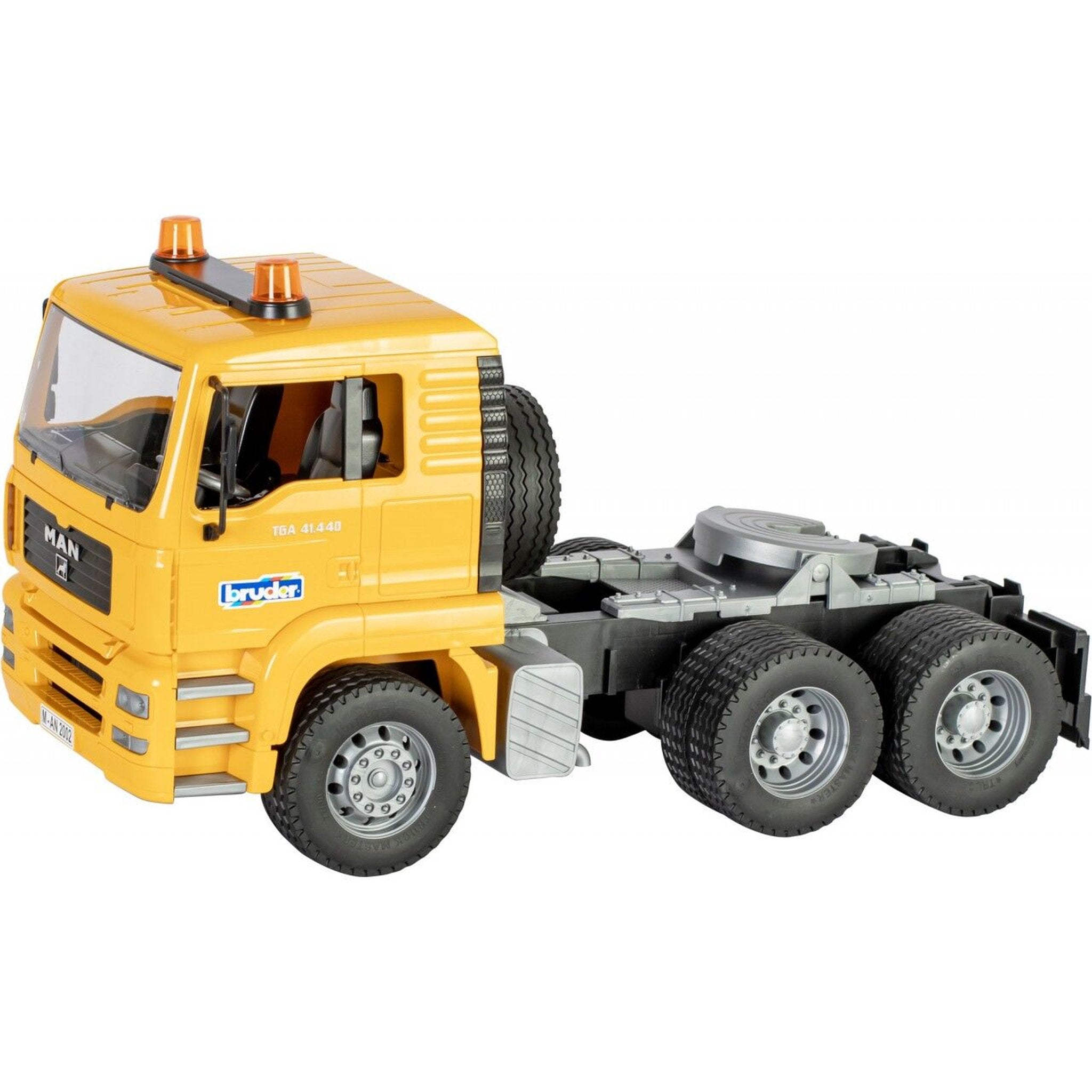 Bruder 1:16 Commerical MAN TGA Low Loader Truck - JCB Midi CX Backhoe Loader