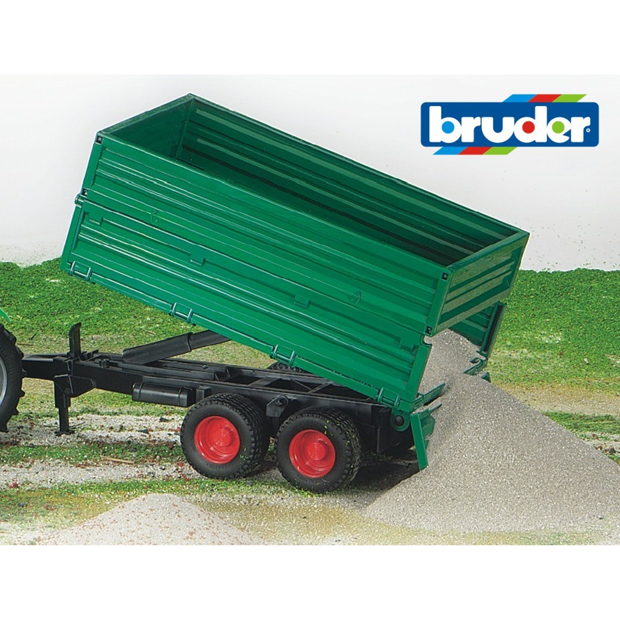 Bruder Tandem Axle Tipping Trailer
