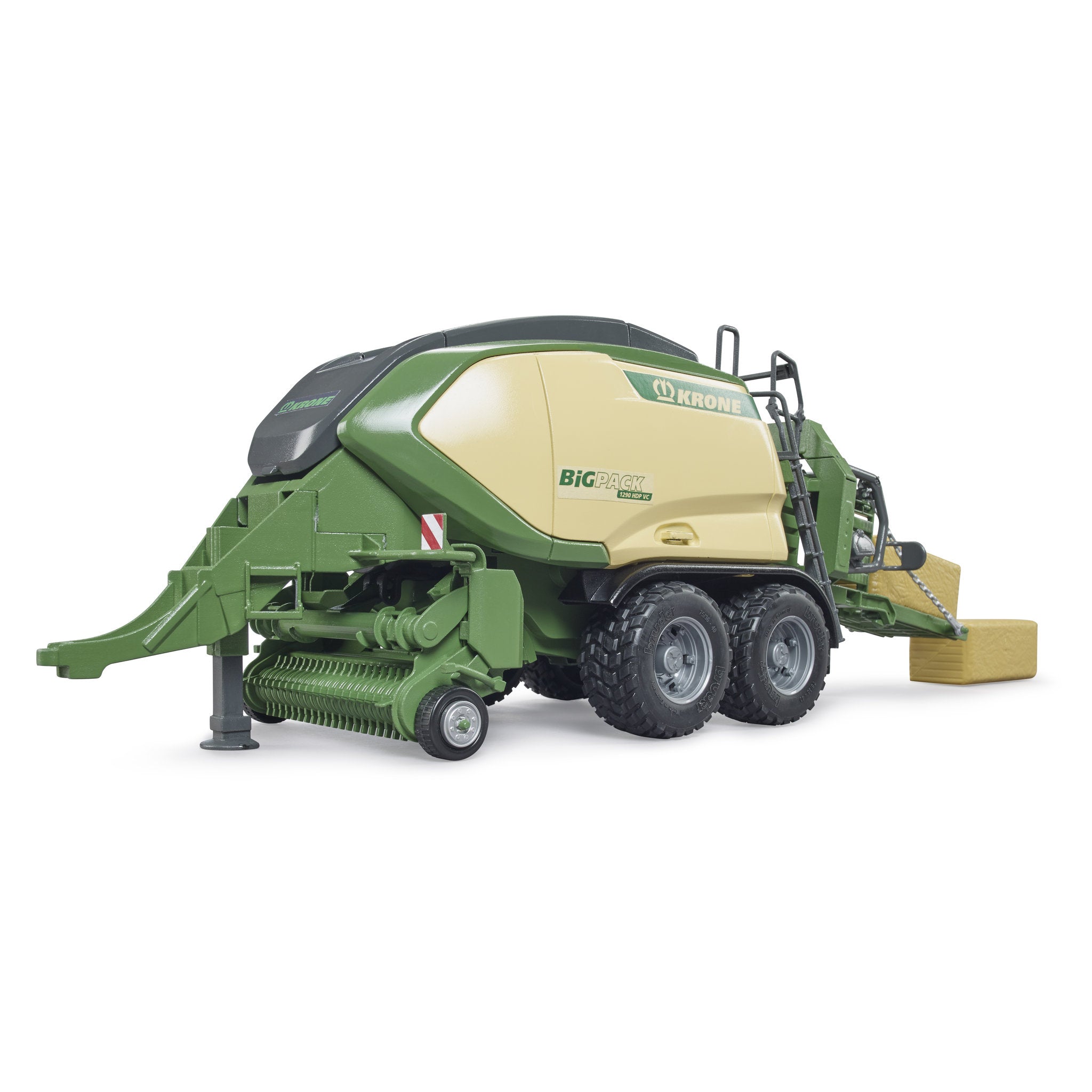 Bruder Krone Big Pack 1290 with 2 Block Hay Bales
