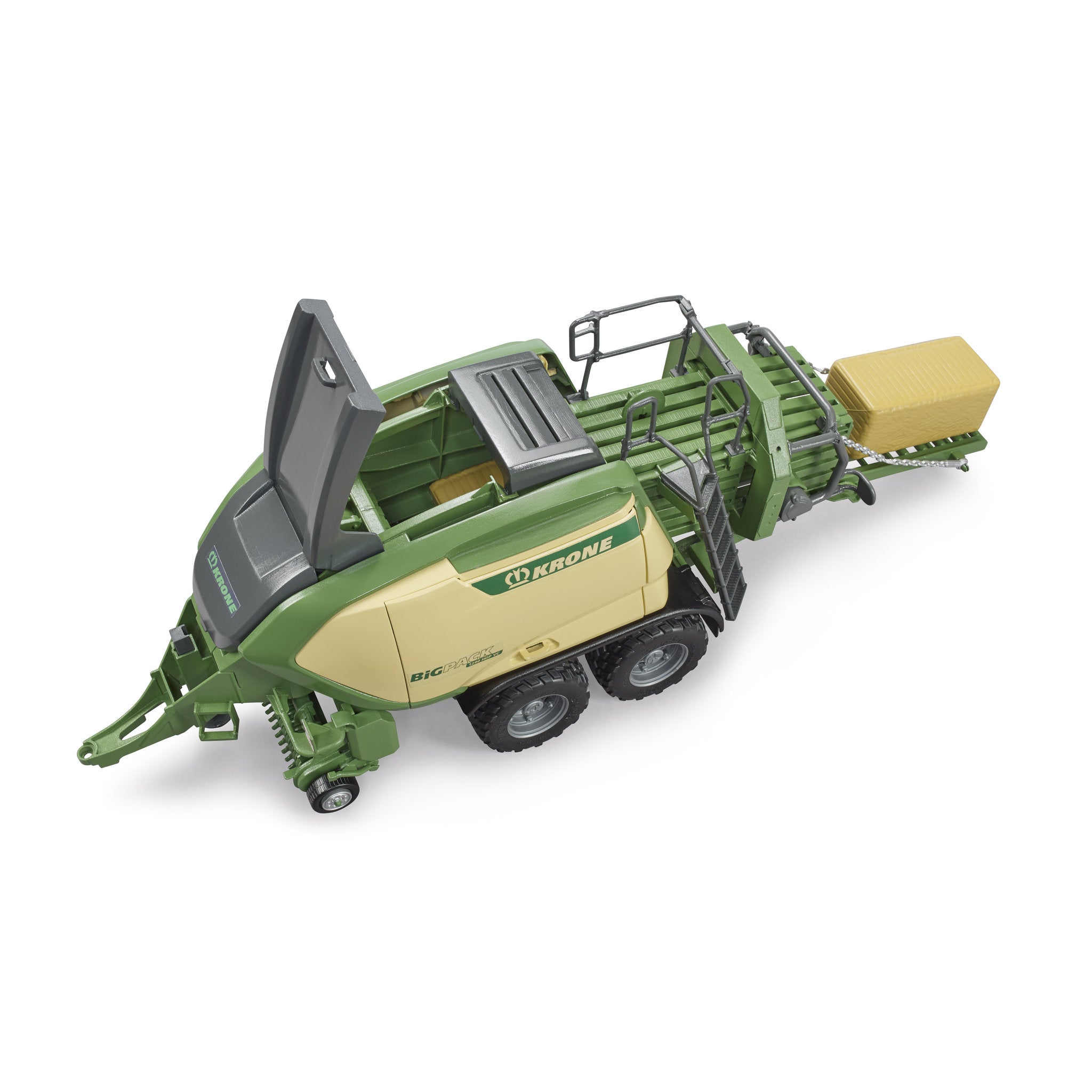 Bruder Krone Big Pack 1290 with 2 Block Hay Bales