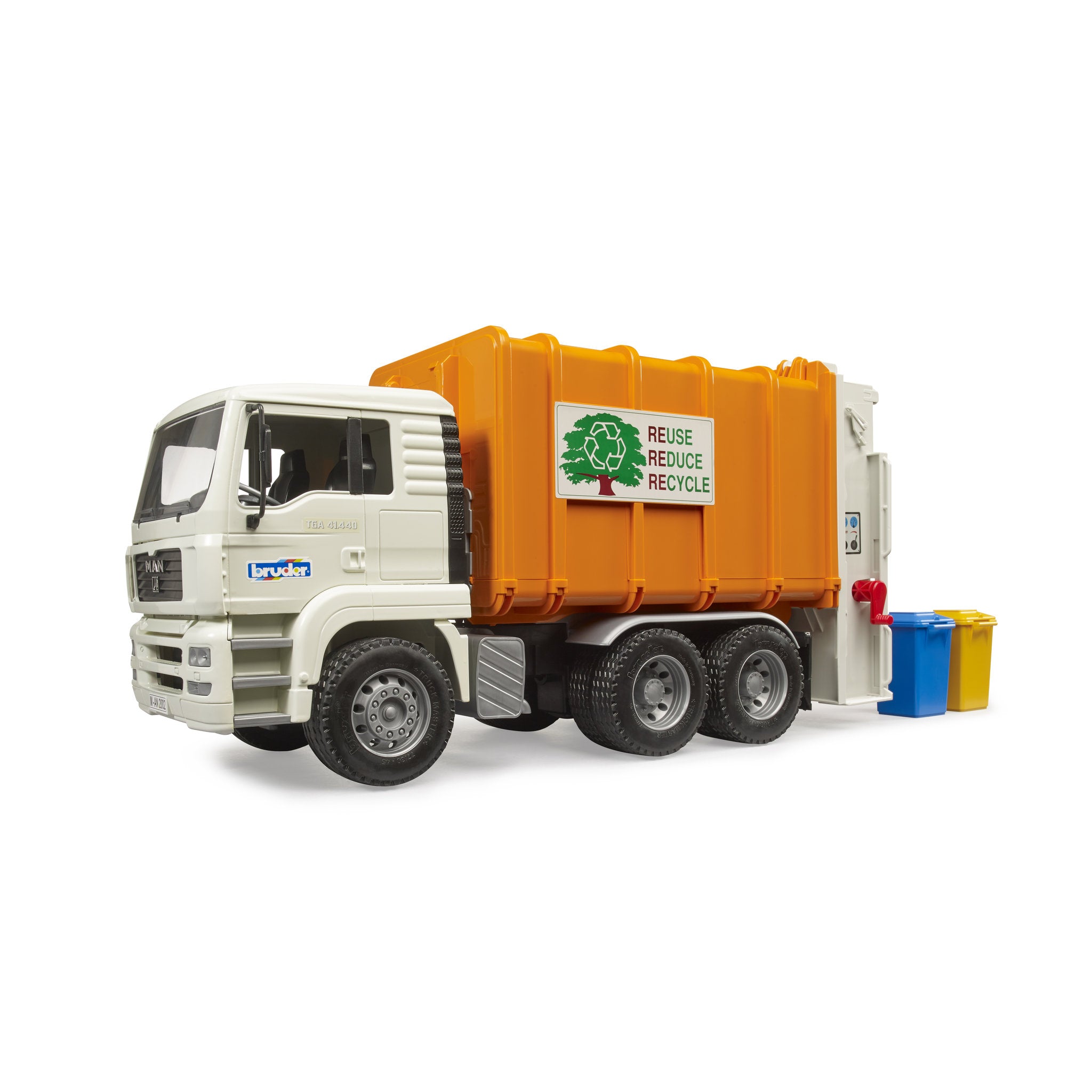 Bruder Man 1:16 Rear Loading Garbage Truck