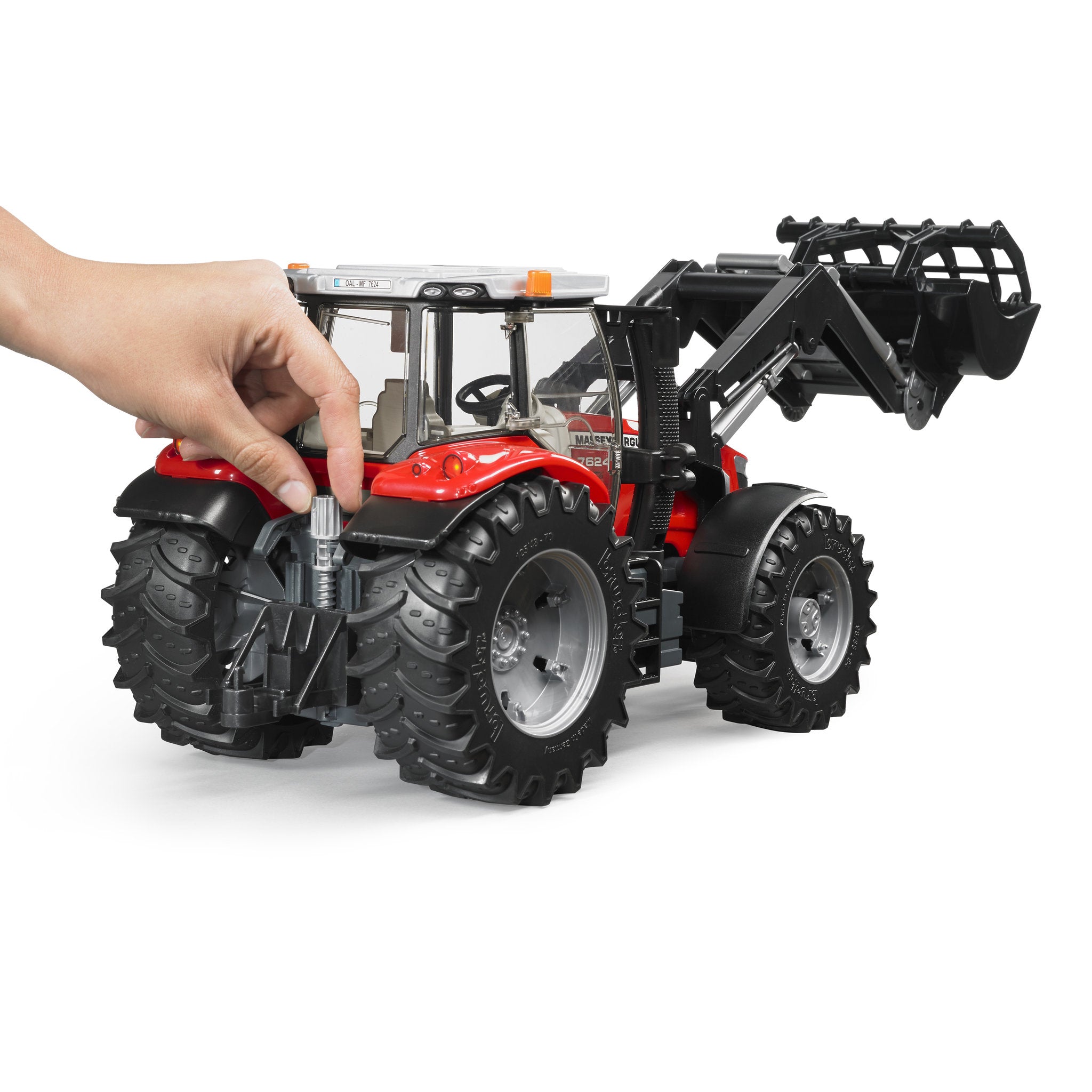 Bruder 3047 Massey Ferguson 7600 with Front Loader