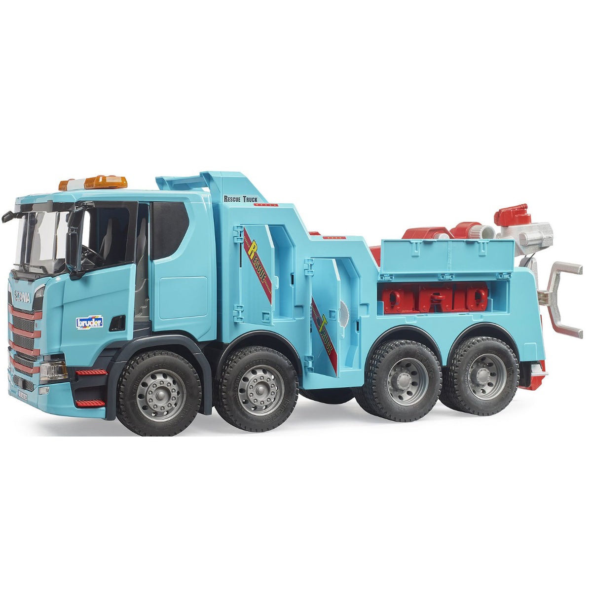 Bruder Scania Super 560R Recovery and Towing Light Up Truck