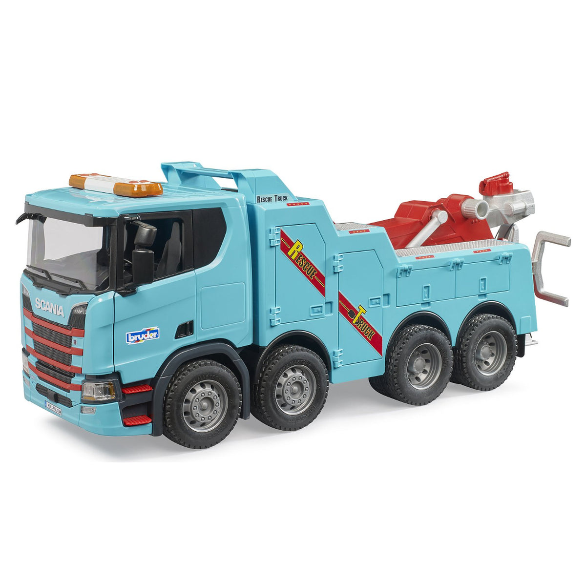 Bruder Scania Super 560R Recovery and Towing Light Up Truck