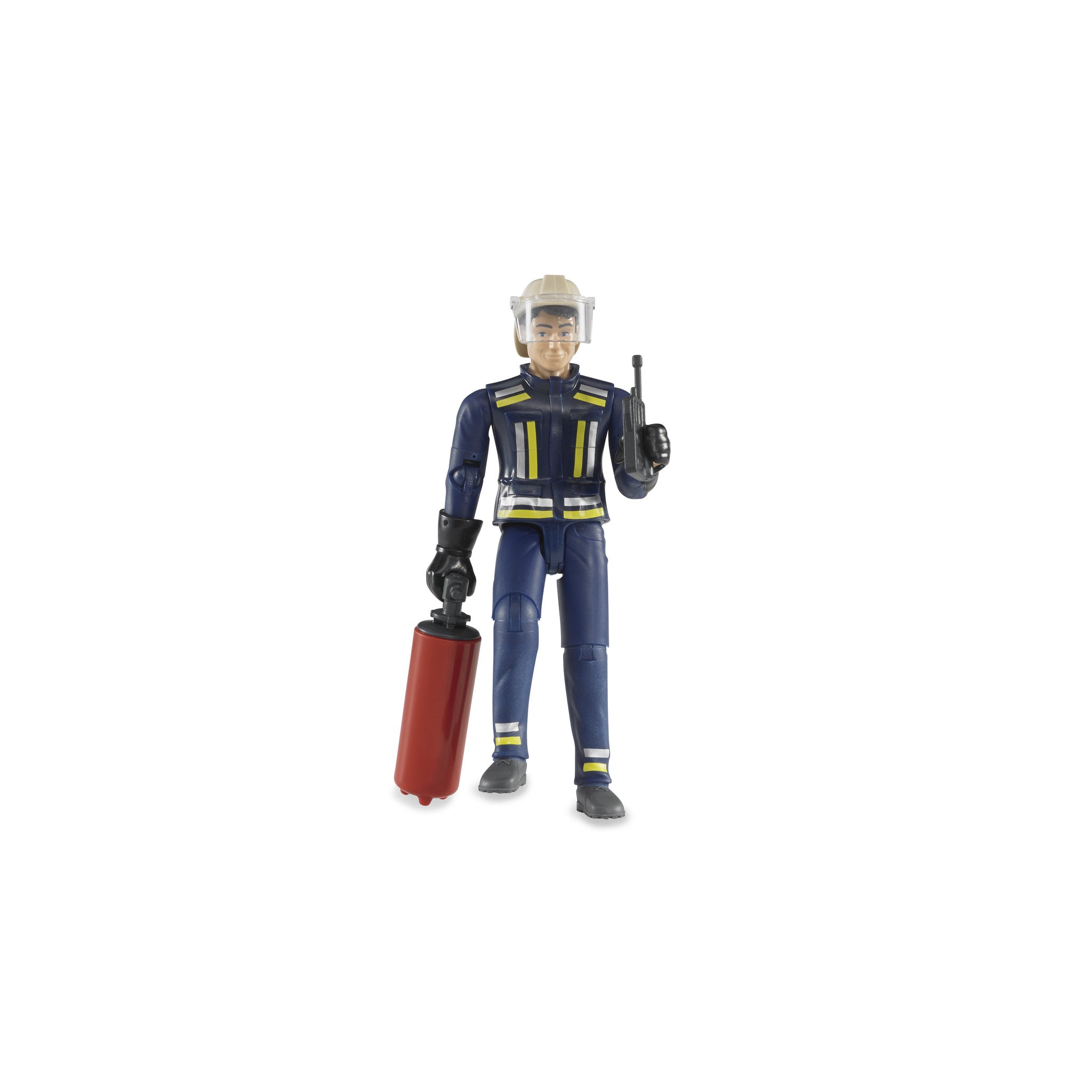 Bruder Fireman Figure With Accessories