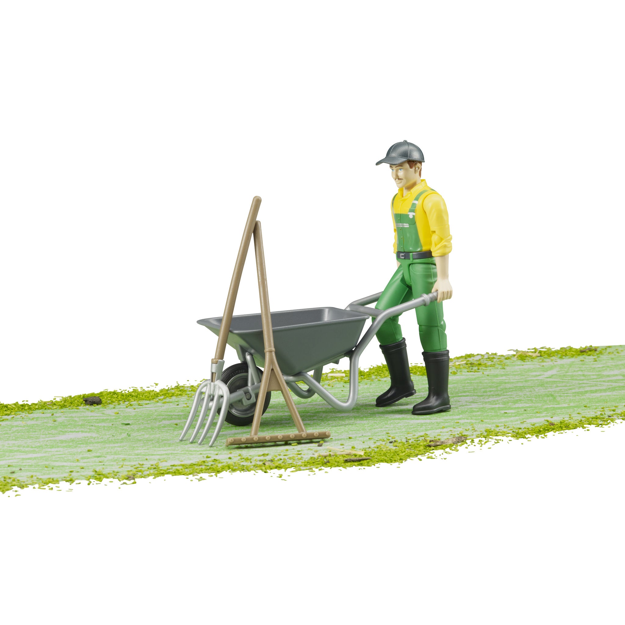 Bruder Farmer Figure With Accessories