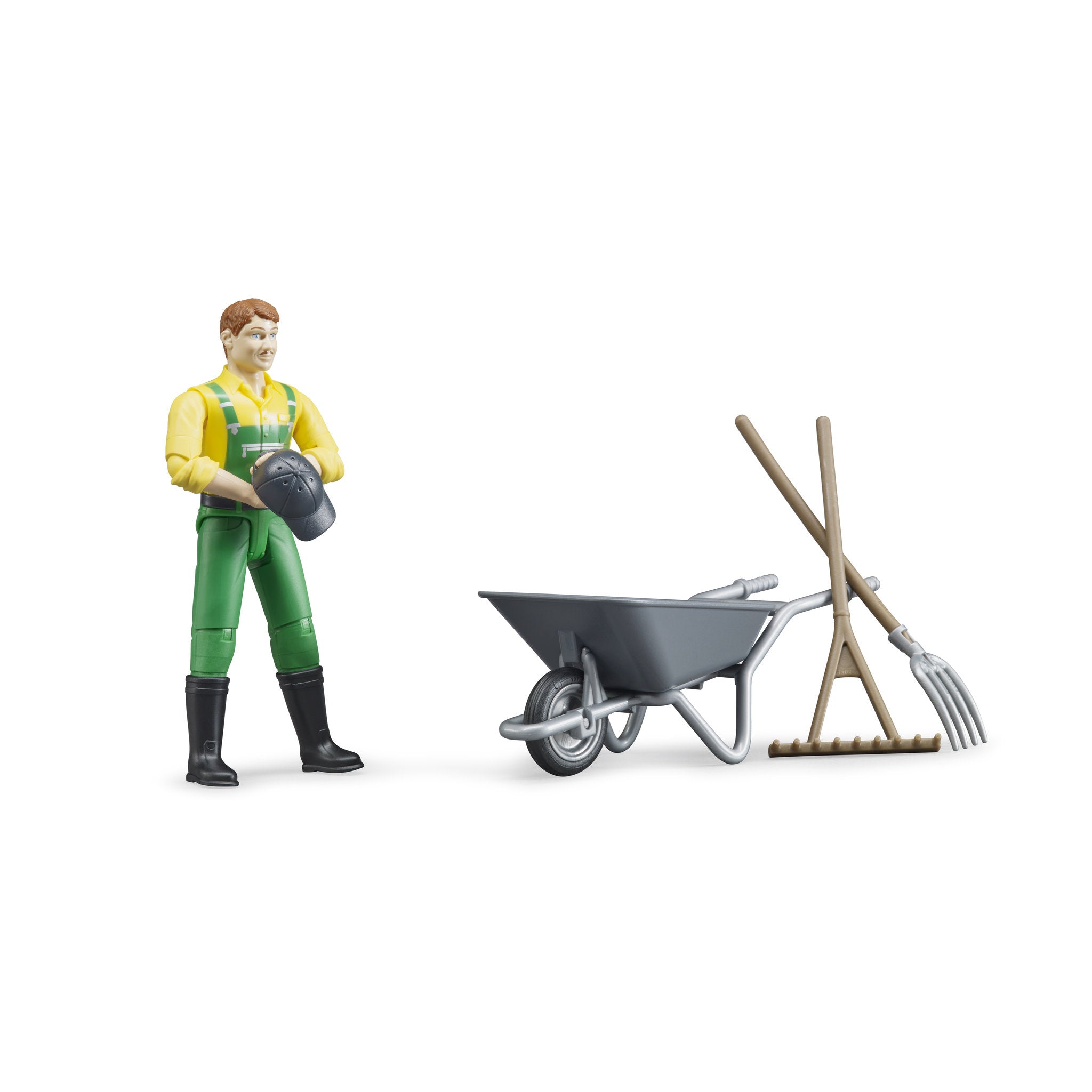 Bruder Farmer Figure With Accessories