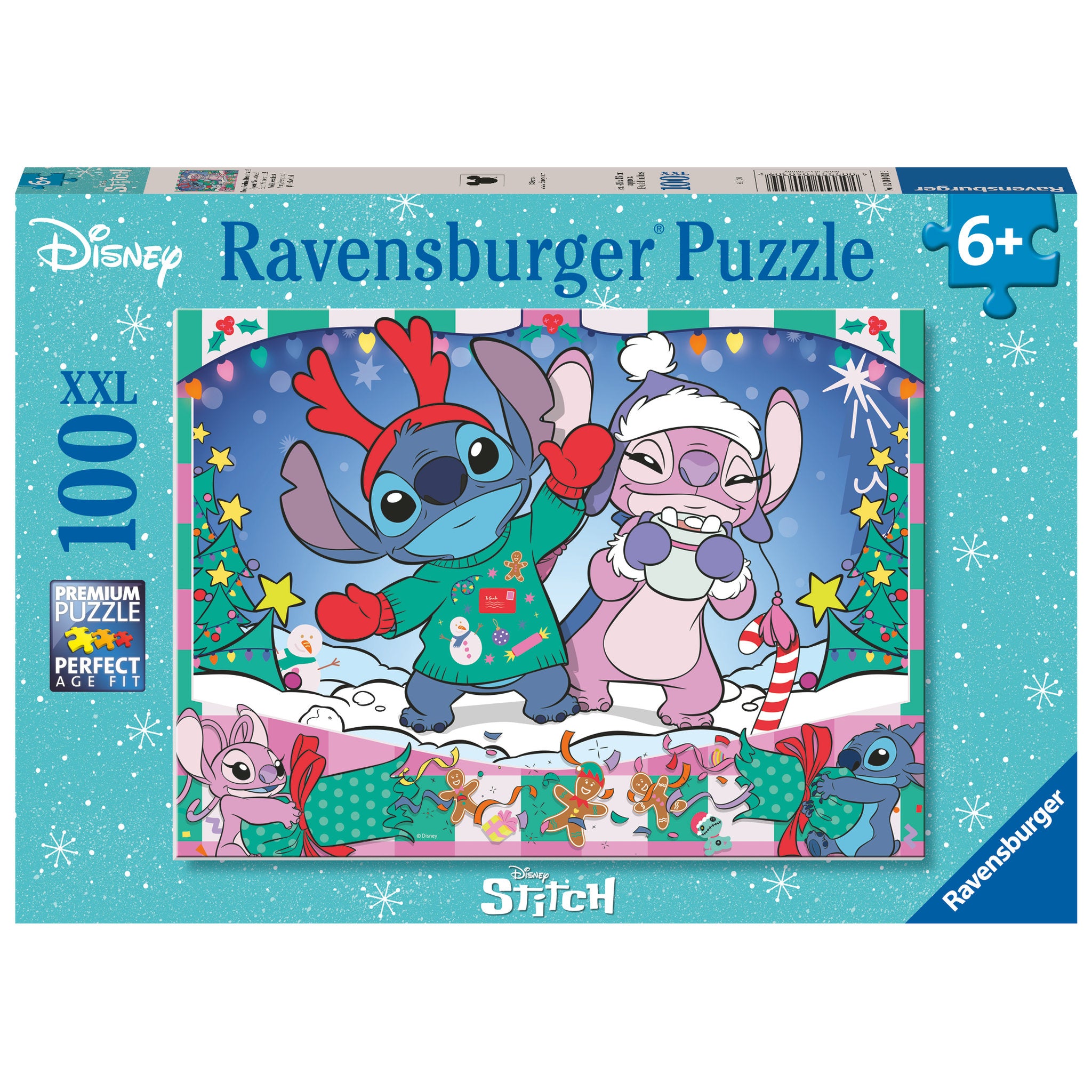 Ravensburger Puzzle Disney Stitch Christmas XXL 100 Piece