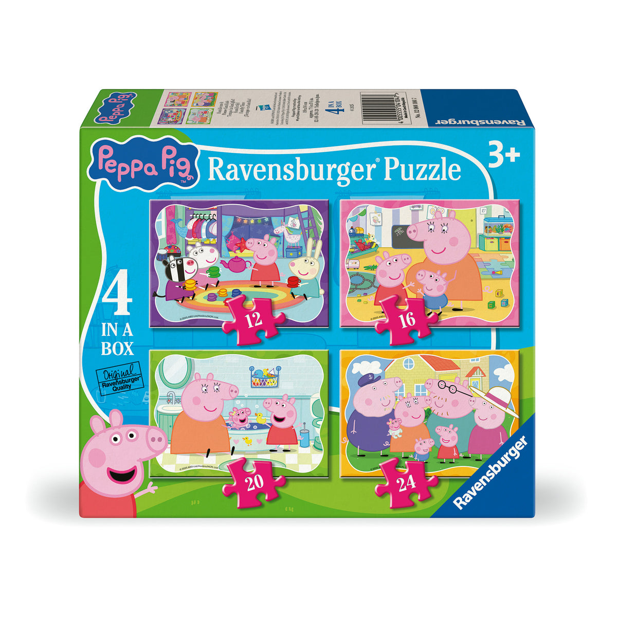 Ravensburger Puzzle Peppa Pig 4 in a Box