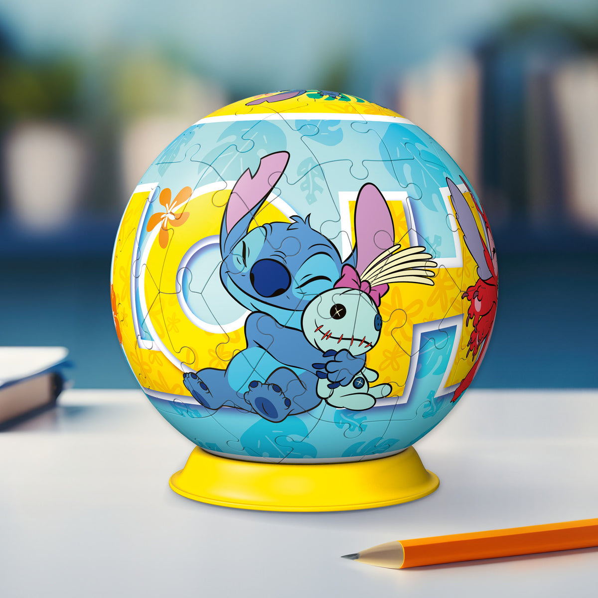 Ravensburger Puzzle Disney Stitch 3D Puzzleball Stitch 72 Pieces