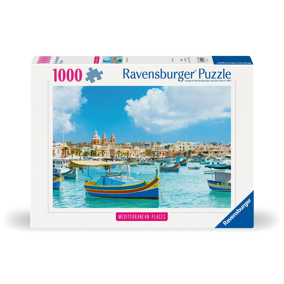 Ravensburger Puzzle Mediterranean Malta 1000 Piece