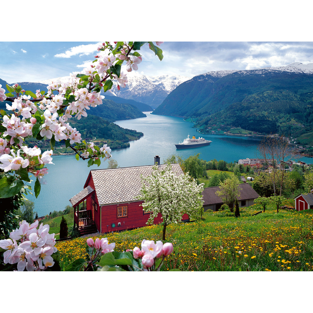 Ravensburger Puzzle Scandinavian Landscape 500 Piece