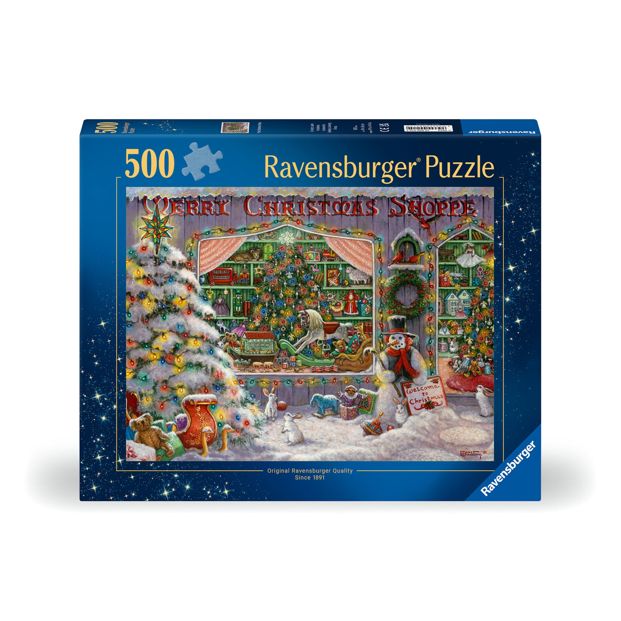 Ravensburger Puzzle The Christmas Shop 500 Piece