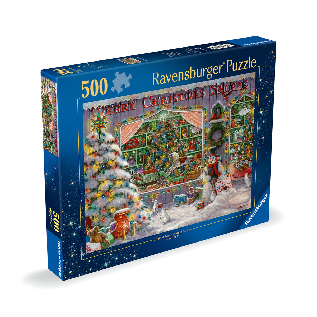 Ravensburger Puzzle The Christmas Shop 500 Piece