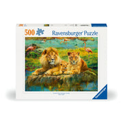 Ravensburger Puzzle Lions In The Savannah 500 Piece