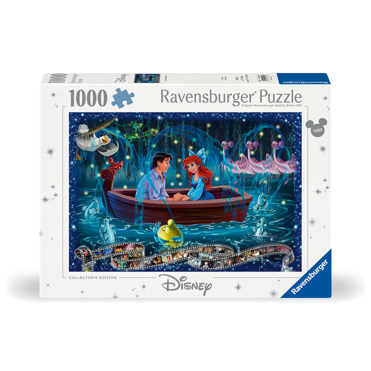 Ravensburger Puzzle Disney Moments 1989 Little Mermaid 1000 Piece