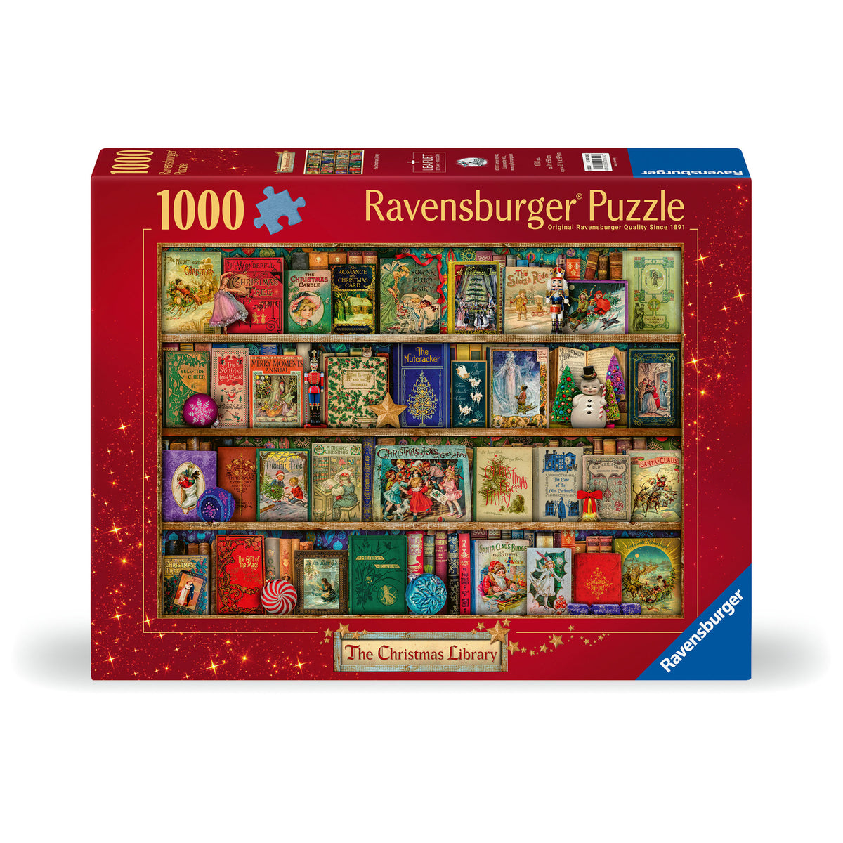 Ravensburger Puzzle The Christmas Library 1000 Piece