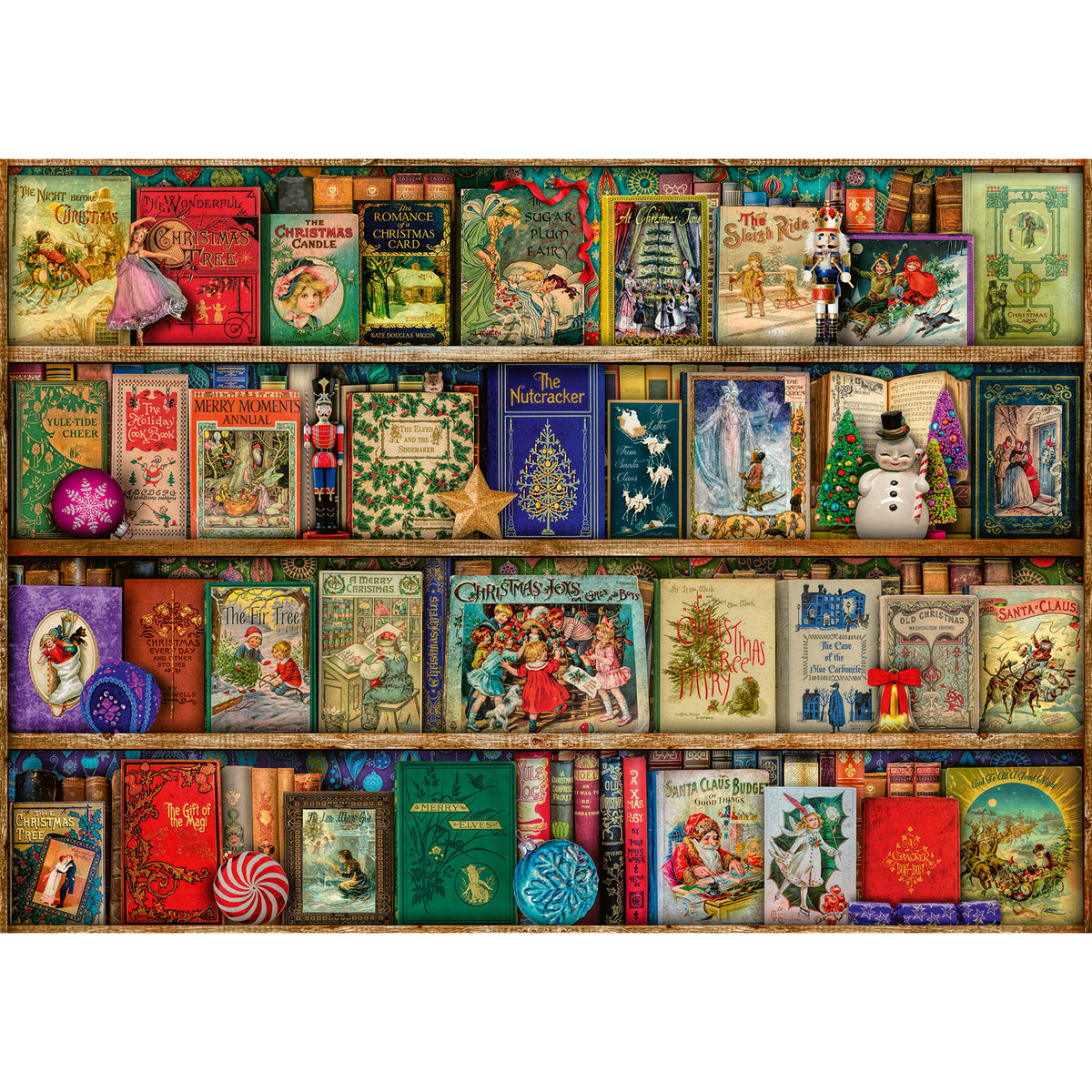 Ravensburger Puzzle The Christmas Library 1000 Piece