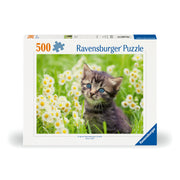Ravensburger Puzzle Kitten In The Meadow 500 Piece