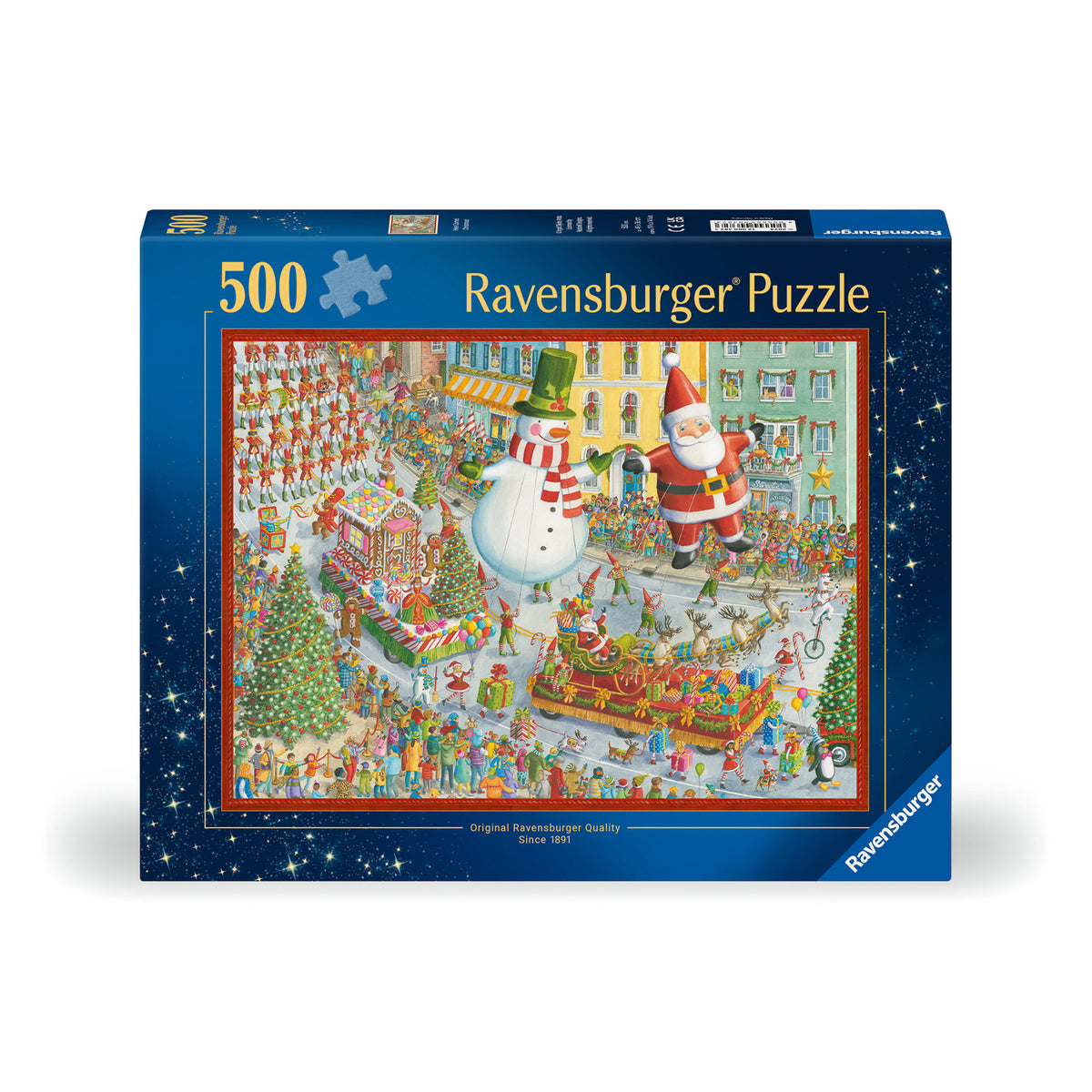 Ravensburger Puzzle Here Comes Christmas! 500 Piece