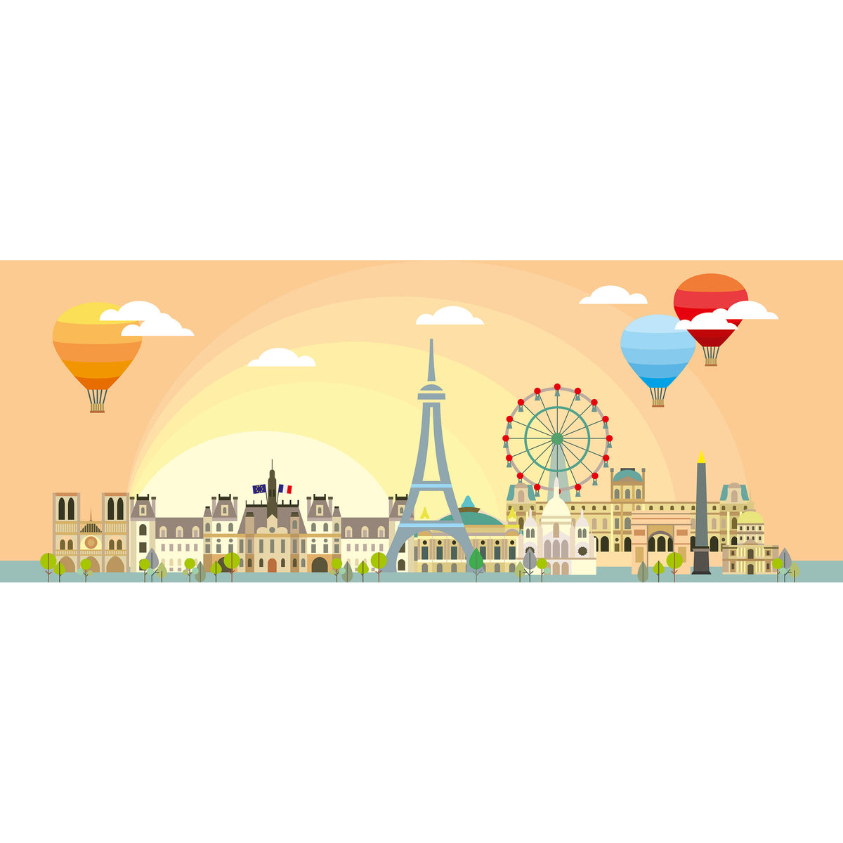 Ravensburger Puzzle A Day In Paris 1000 Piece