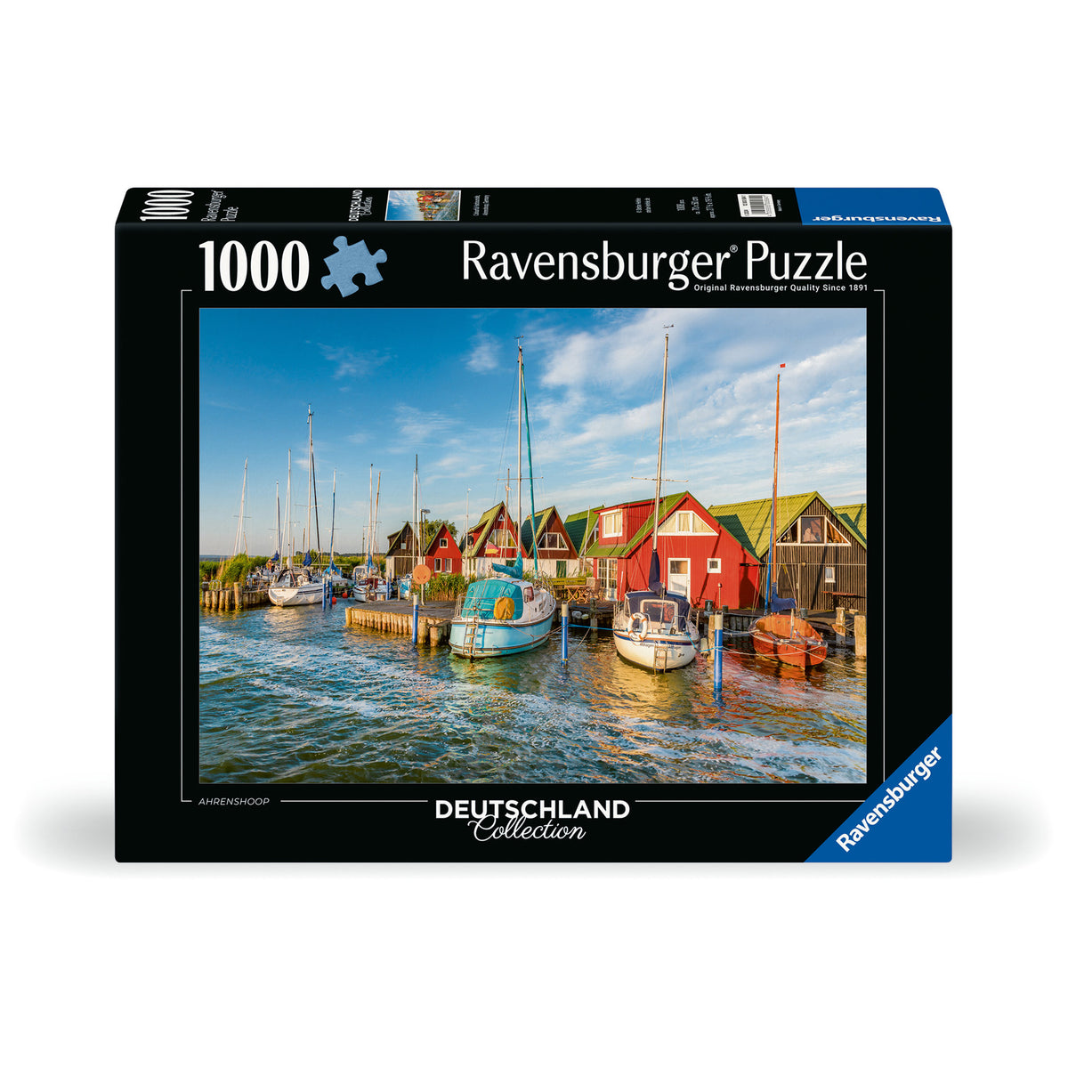 Ravensburger Puzzle Colourful Harbourside Germany 1000 Piece