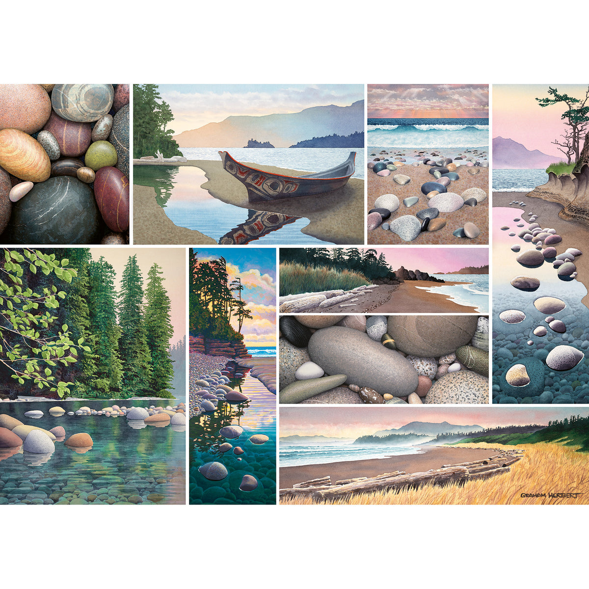 Ravensburger Puzzle West Coast Tranquility 1000 Piece